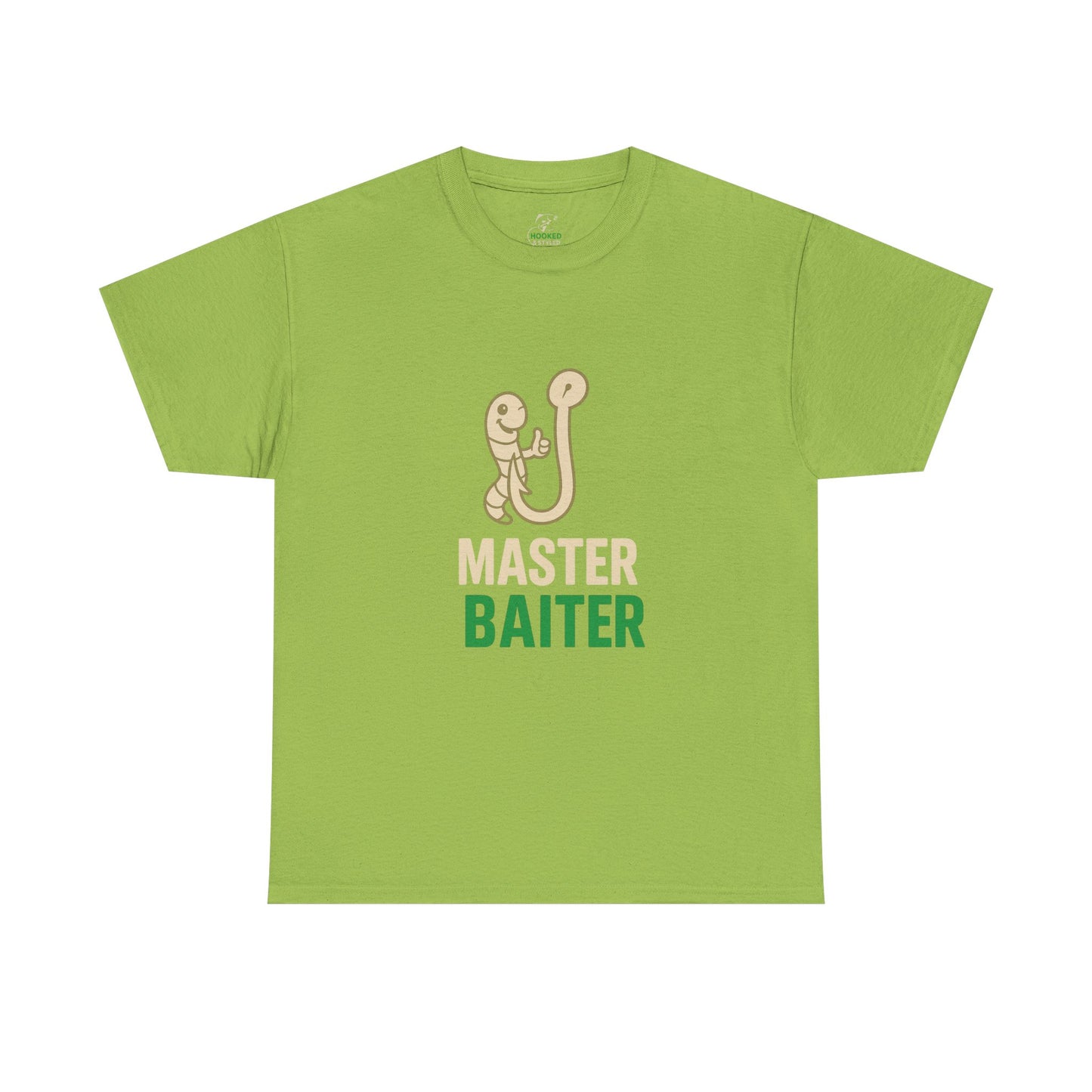 Fishing Humor Unisex Tee, Funny Fishing Gift, Angler T-Shirt, Master Baiter Shirt, Outdoor Dad Tee, Birthday Gift for Him