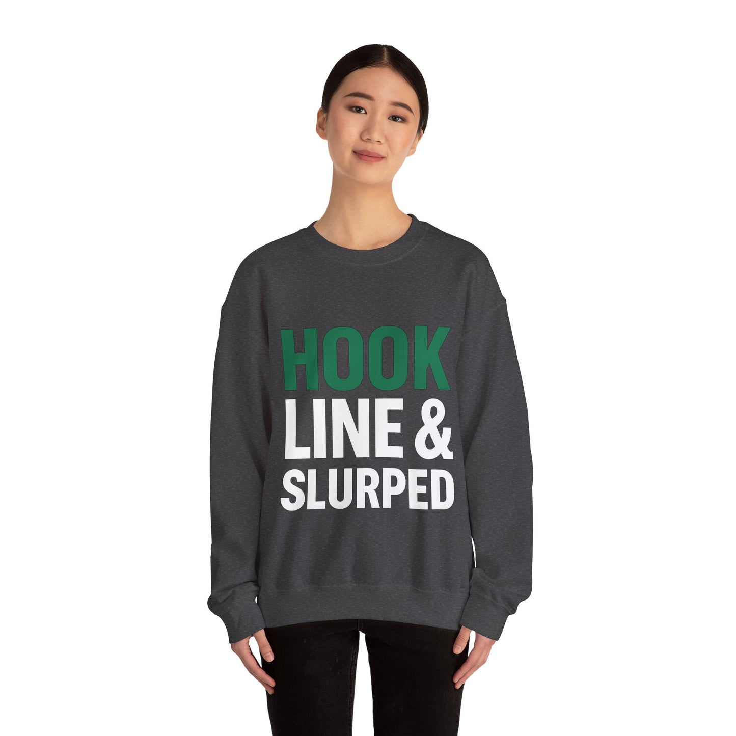 Hook Line & Slurped Jumper – Front & Back Design