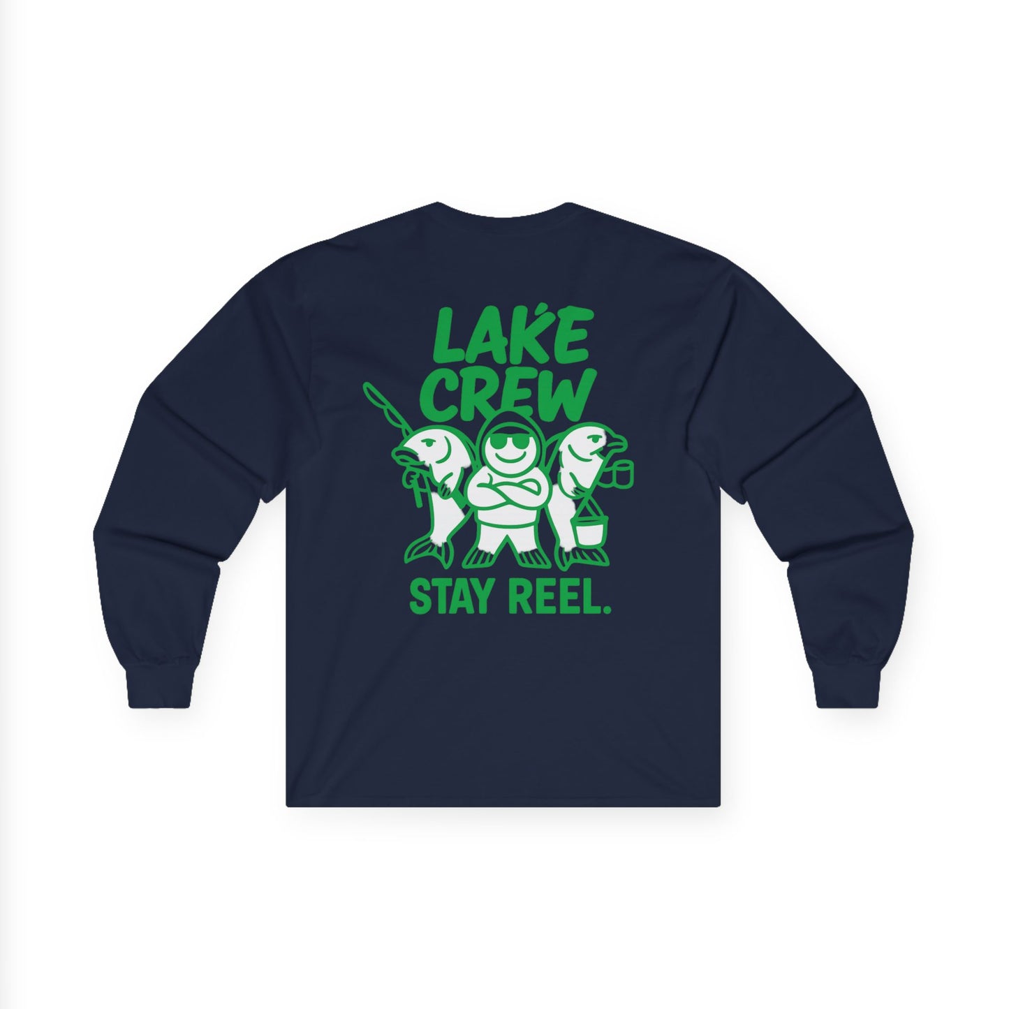 Straight Outta the Lake Long Sleeve Tee – Front & Back