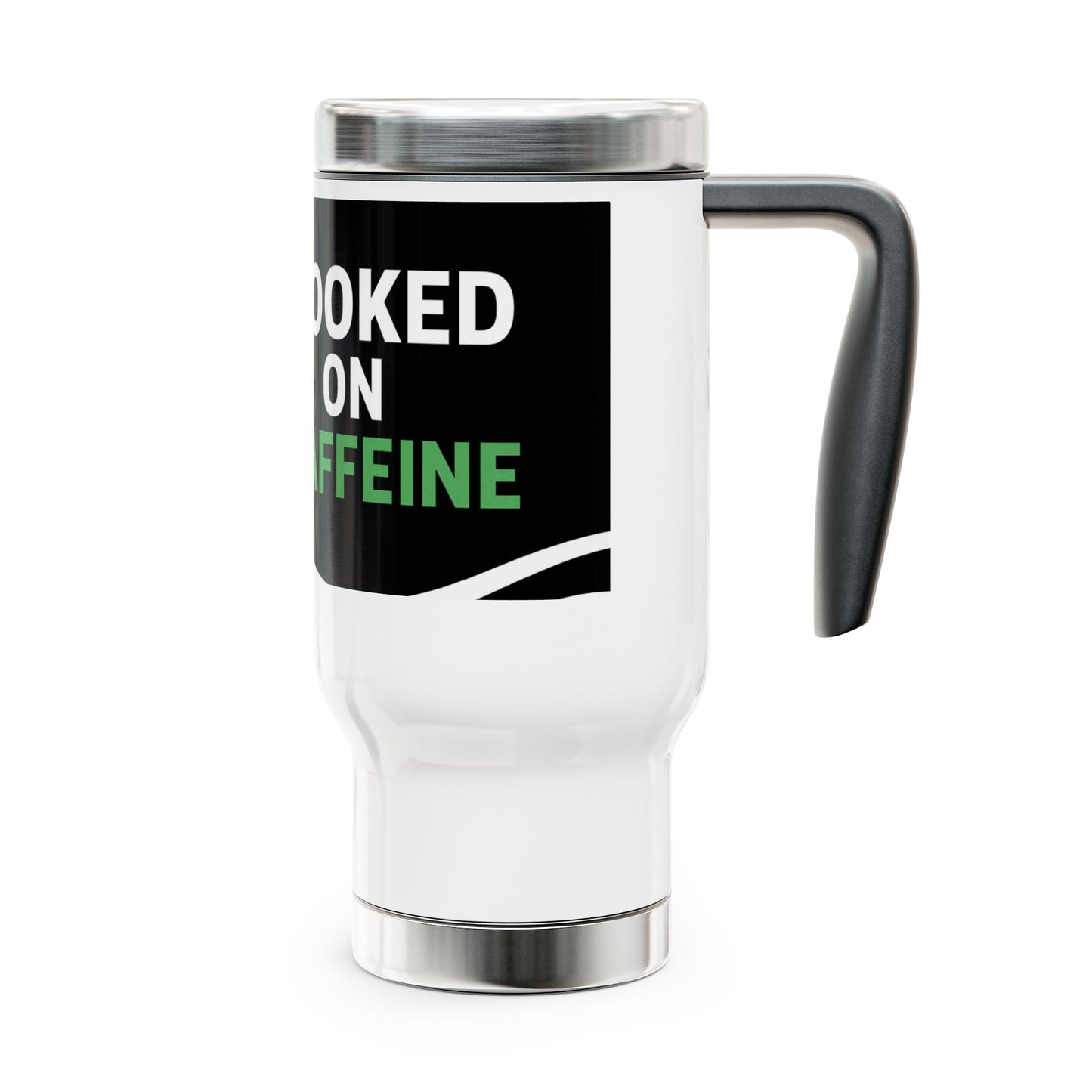 Hooked on Coffee Fishing Travel Mug
