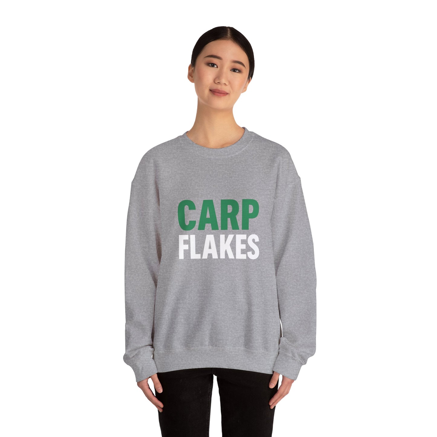 Carp Flakes Sweatshirt – Front & Back Design