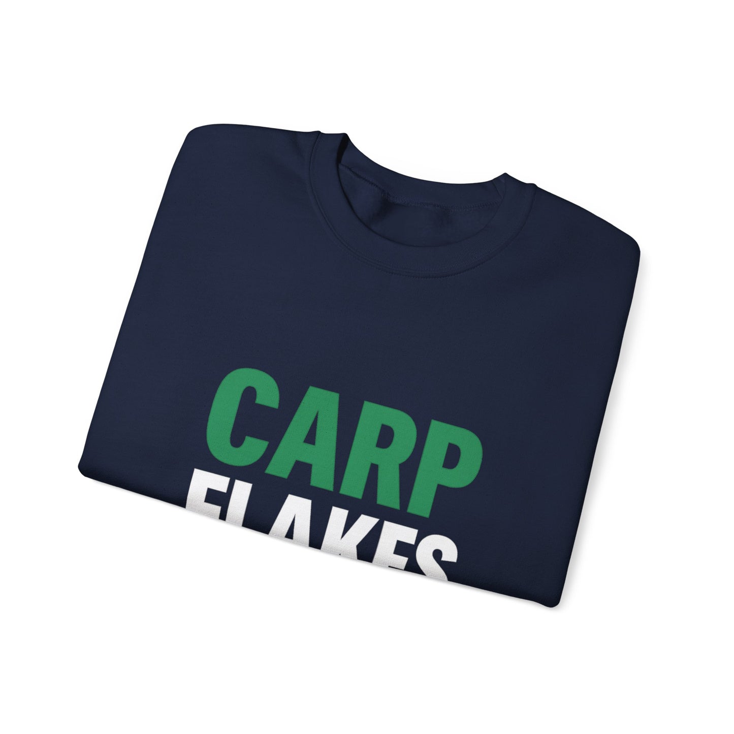 Carp Flakes Sweatshirt – Front & Back Design