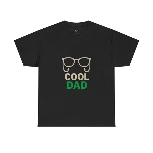 Cool Dad Unisex Heavy Cotton Tee - Perfect for Father's Day, Birthday Gift, Dad Jokes, Casual Wear, Fun Family Outings