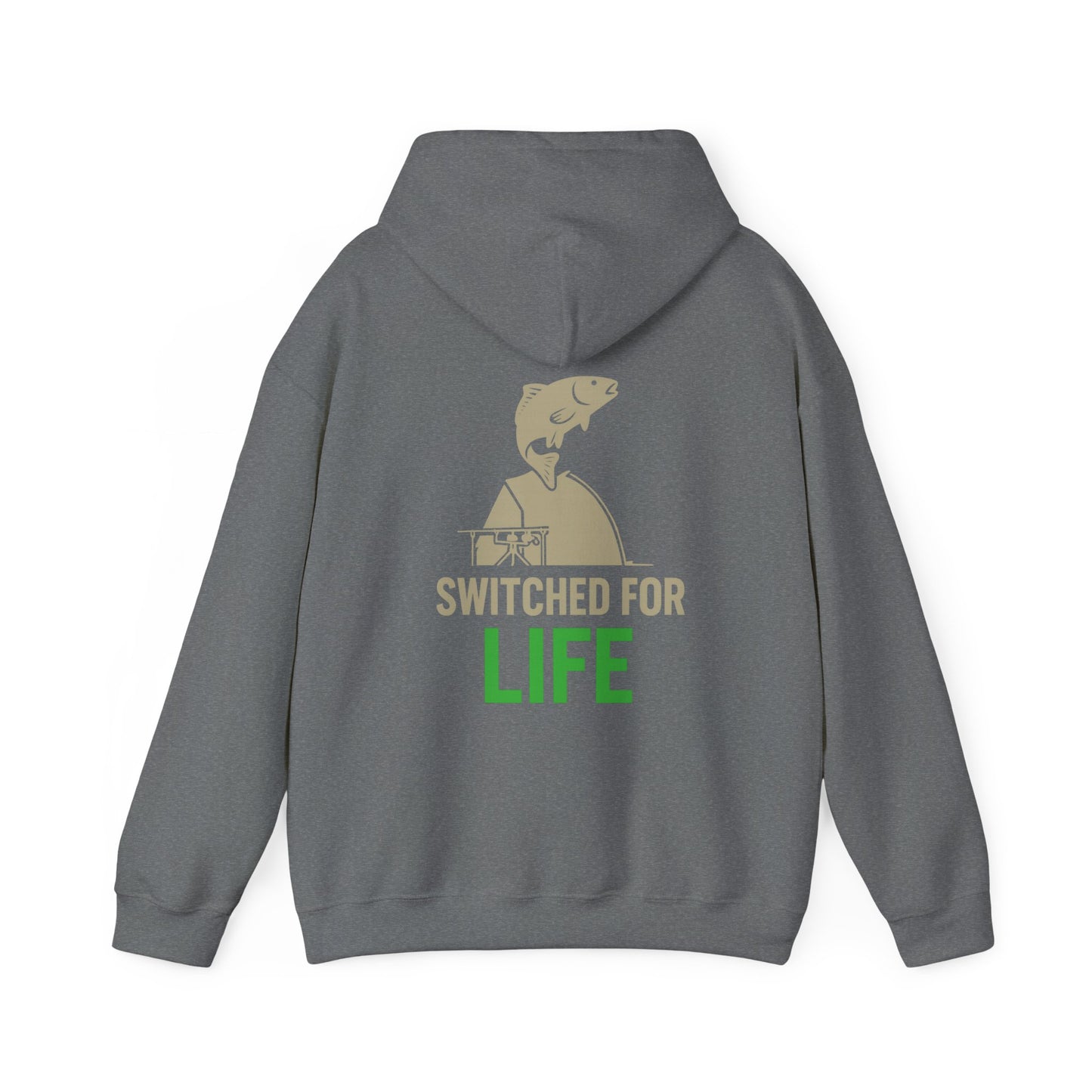Carp Fishing Unisex Hoodie, Novelty Sweatshirt for Fishermen, Outdoor Adventure Apparel, Unique Gift for Anglers, Comfortable Fishing Wear