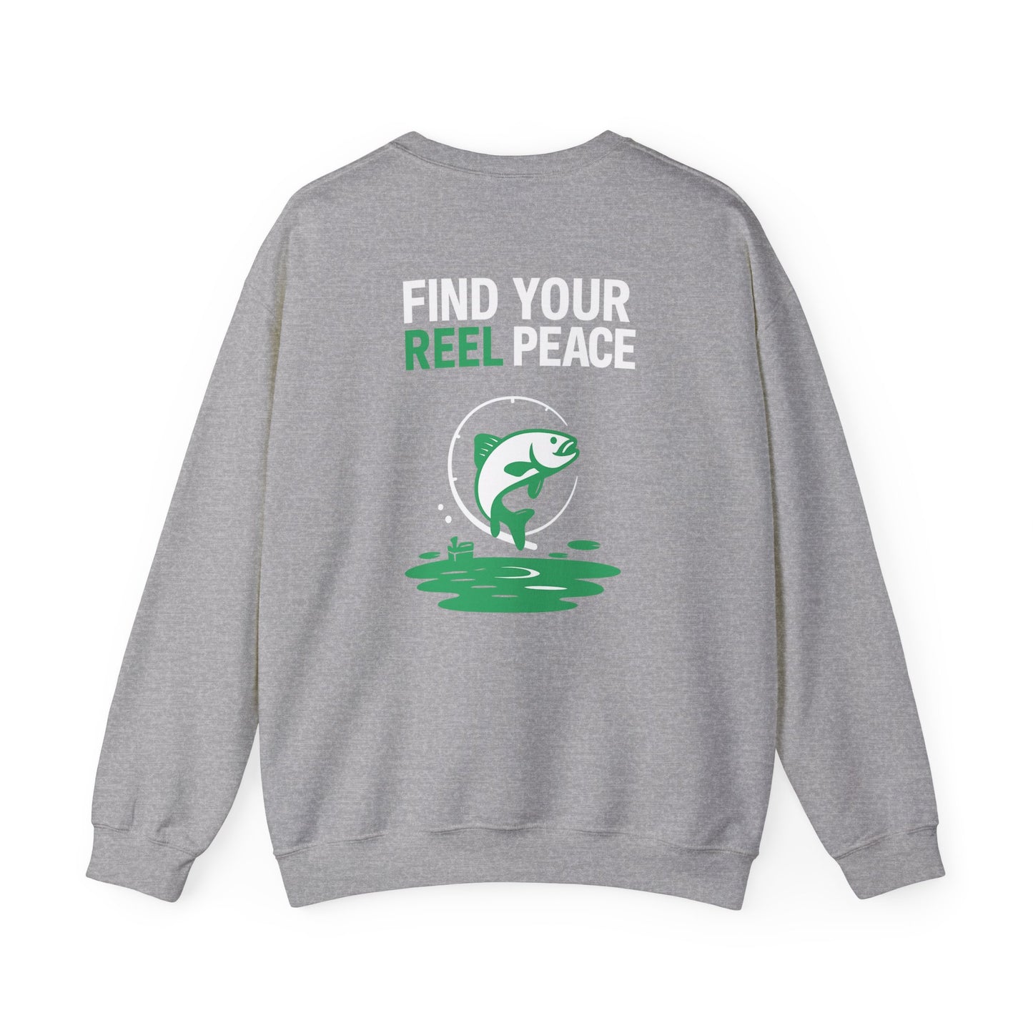Reel Therapy Sweatshirt – Front & Back Design