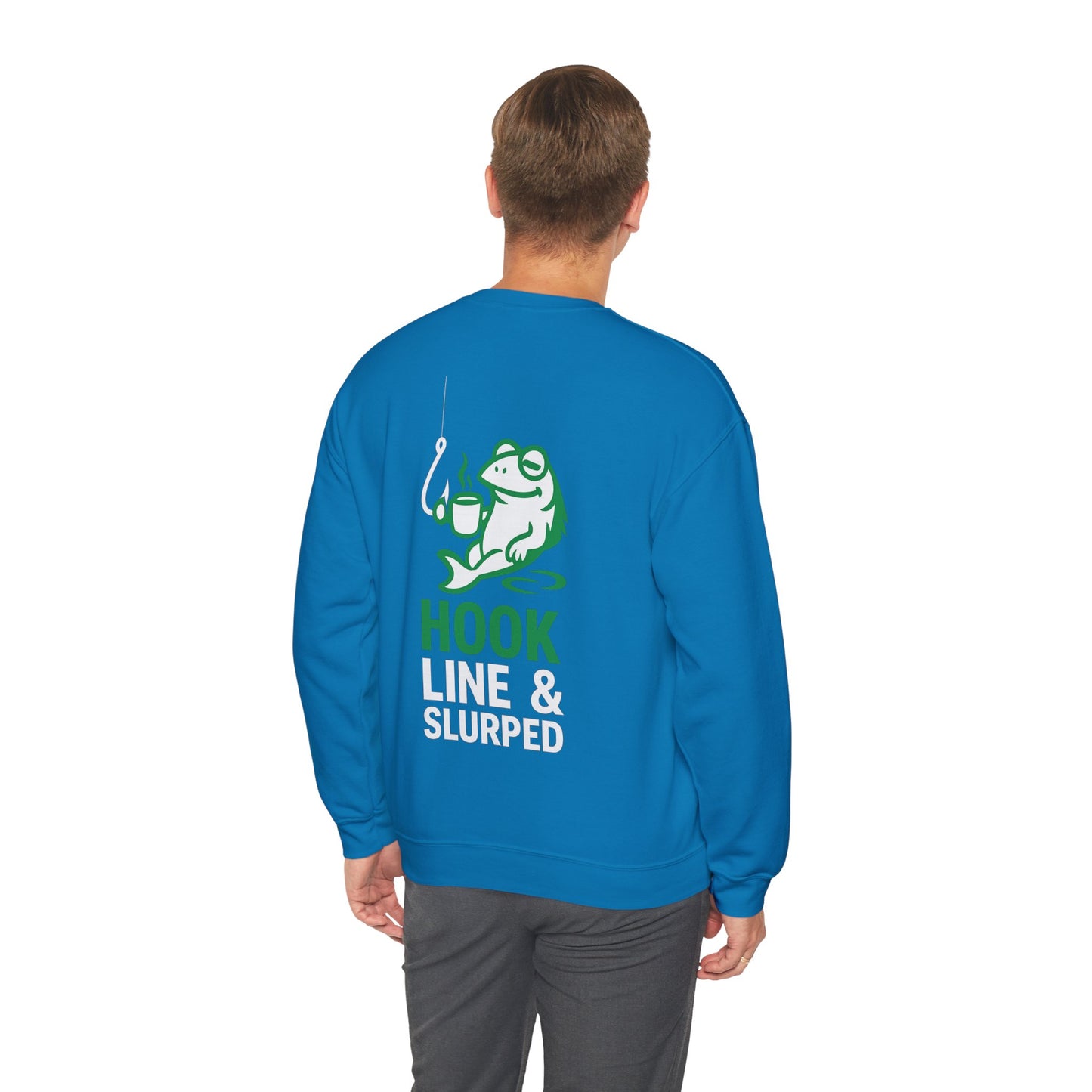 Hook Line & Slurped Jumper – Front & Back Design