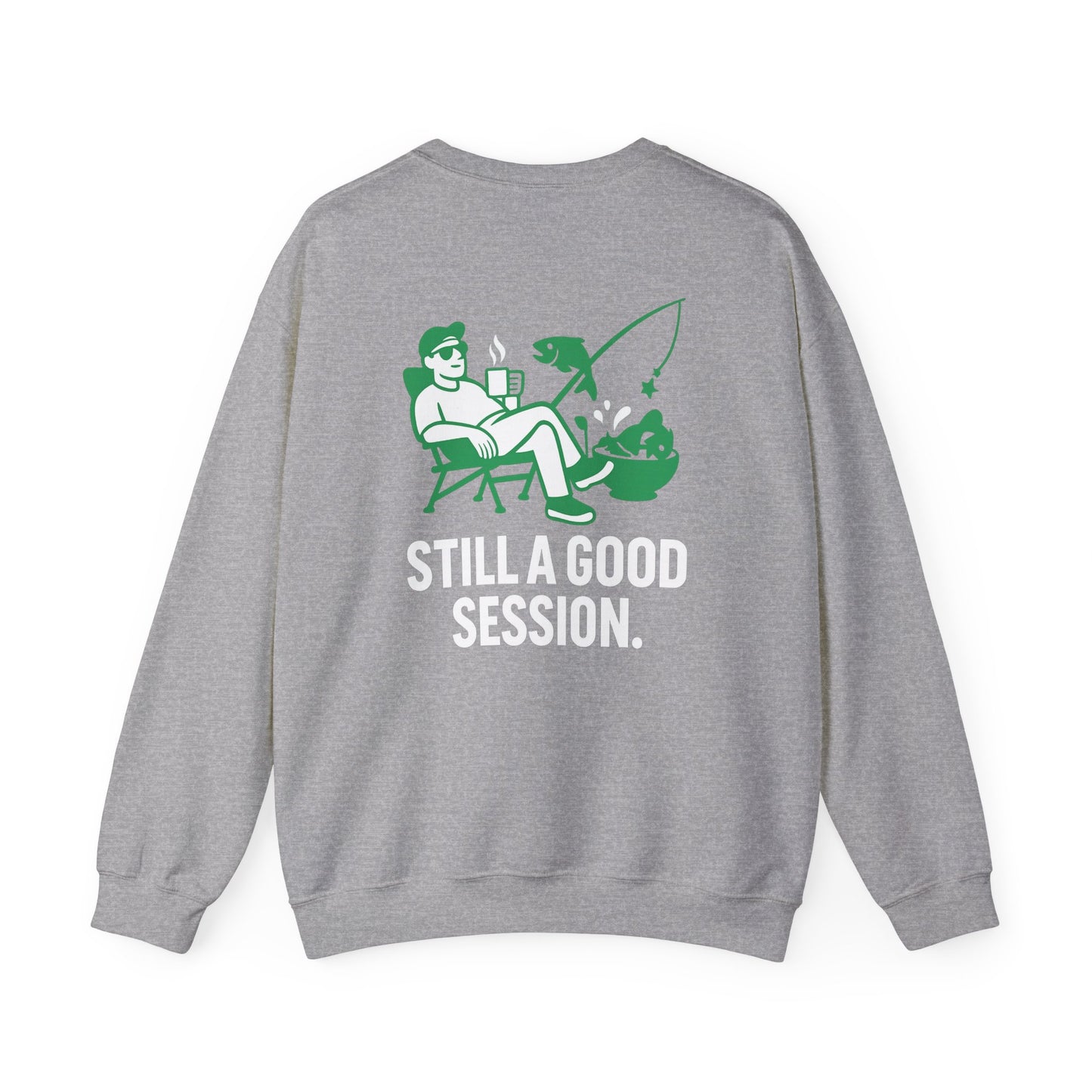 No Bite Just Vibes Sweatshirt – Front & Back