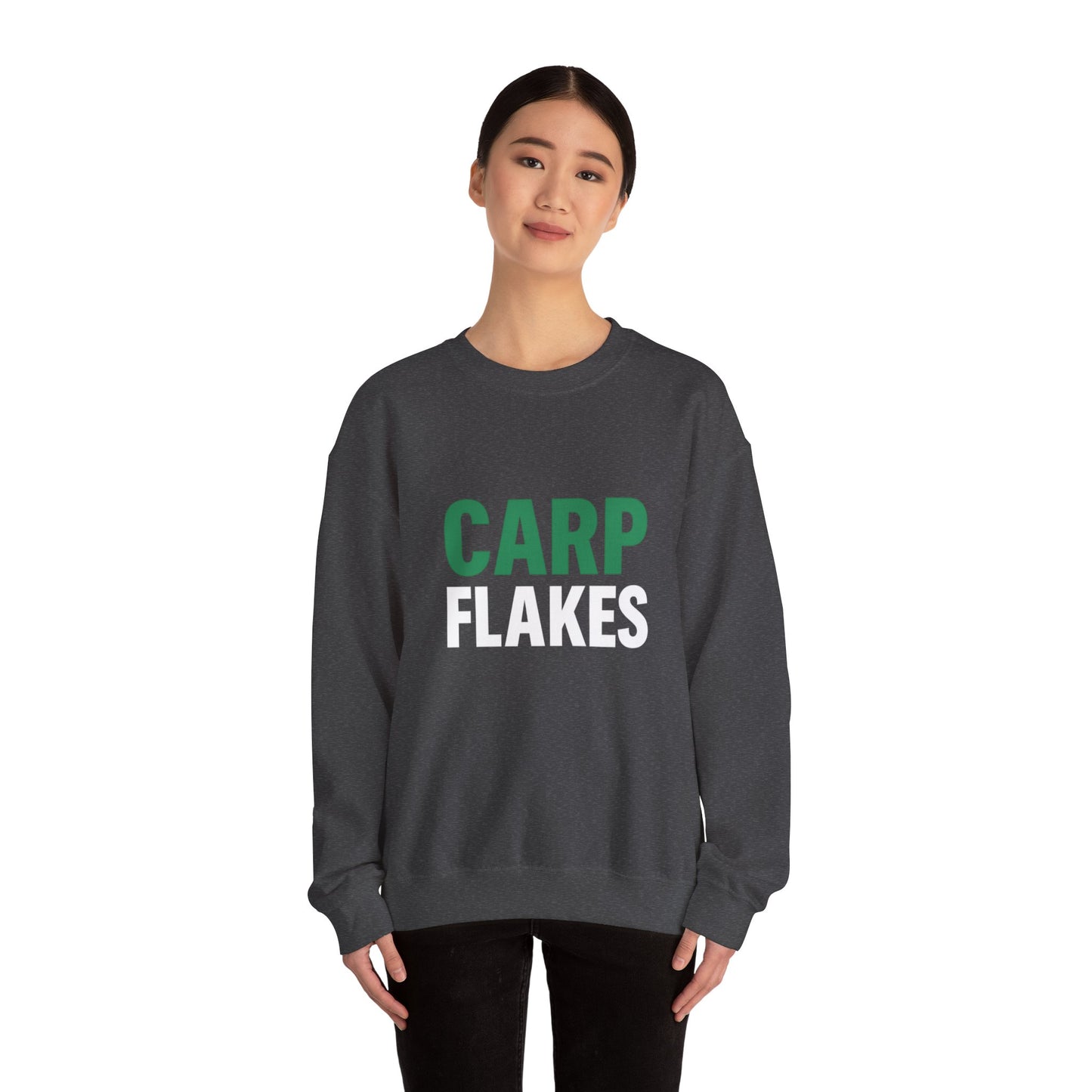 Carp Flakes Sweatshirt – Front & Back Design