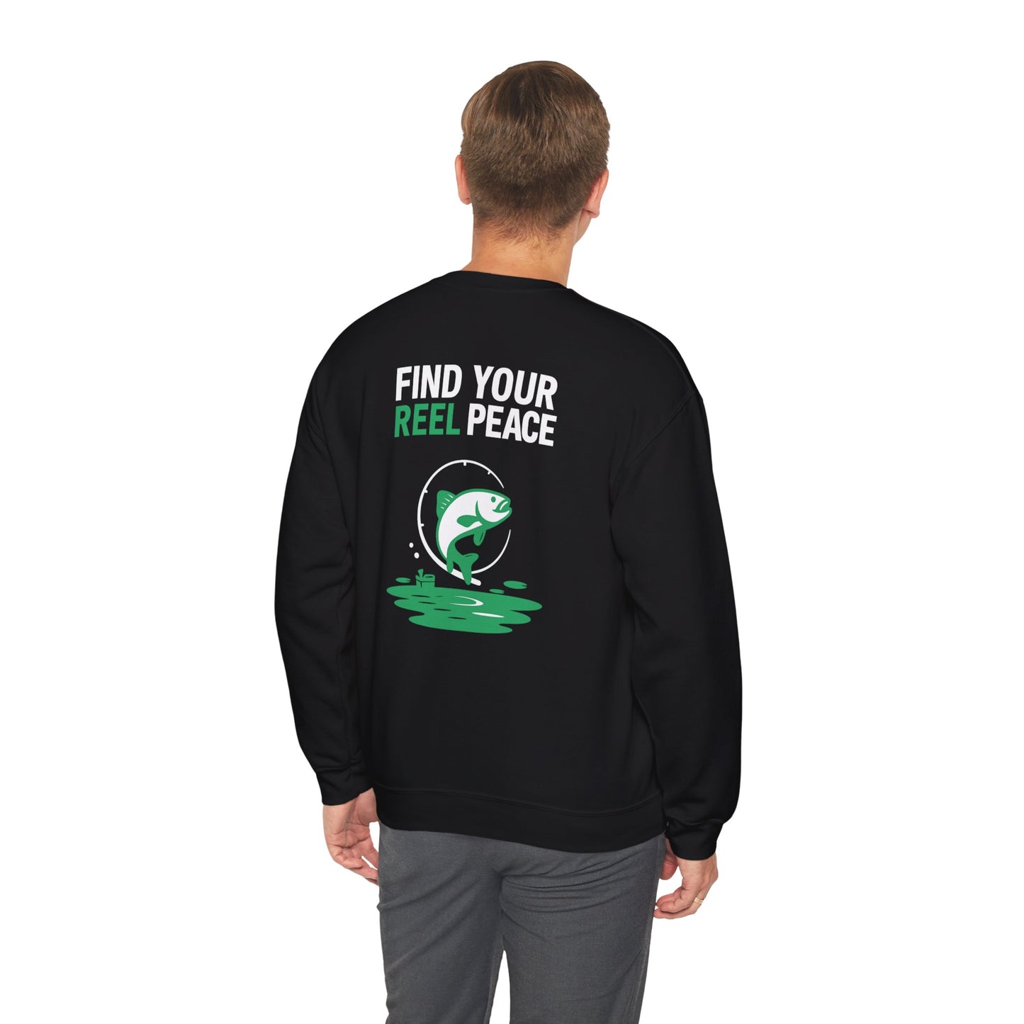 Reel Therapy Sweatshirt – Front & Back Design
