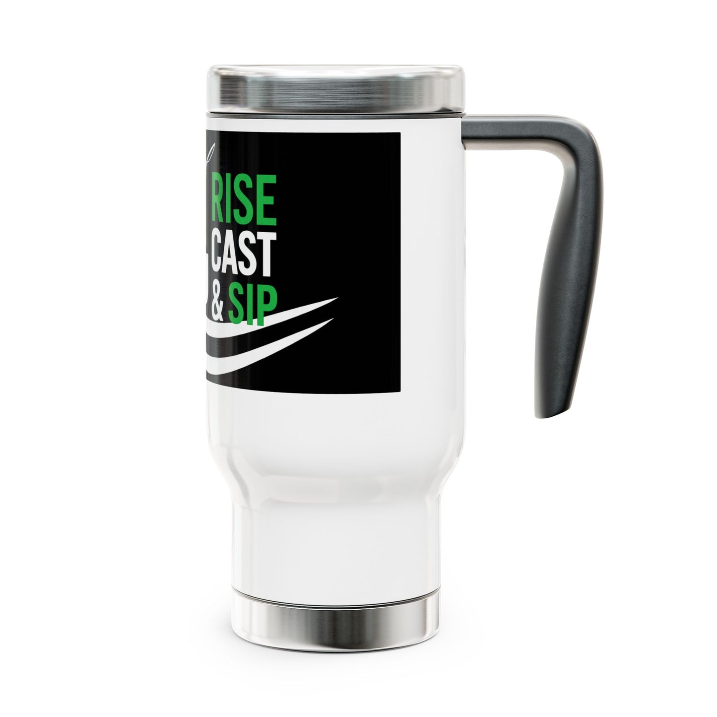 Rise Cast & Sip Fishing Travel Mug