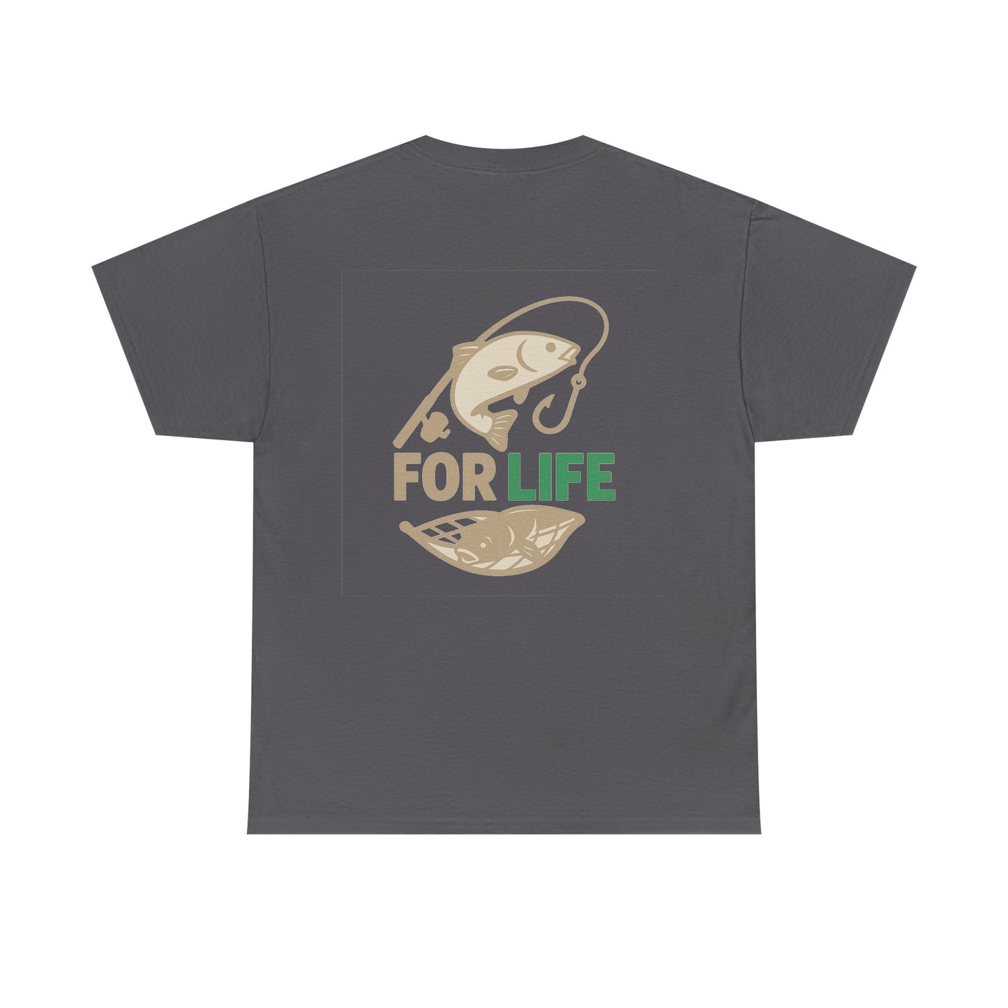 Fishing Enthusiast Tee - I'm Hooked, Perfect Gift for Fishermen, Casual Wear, Fishing Trip, Outdoor Adventure