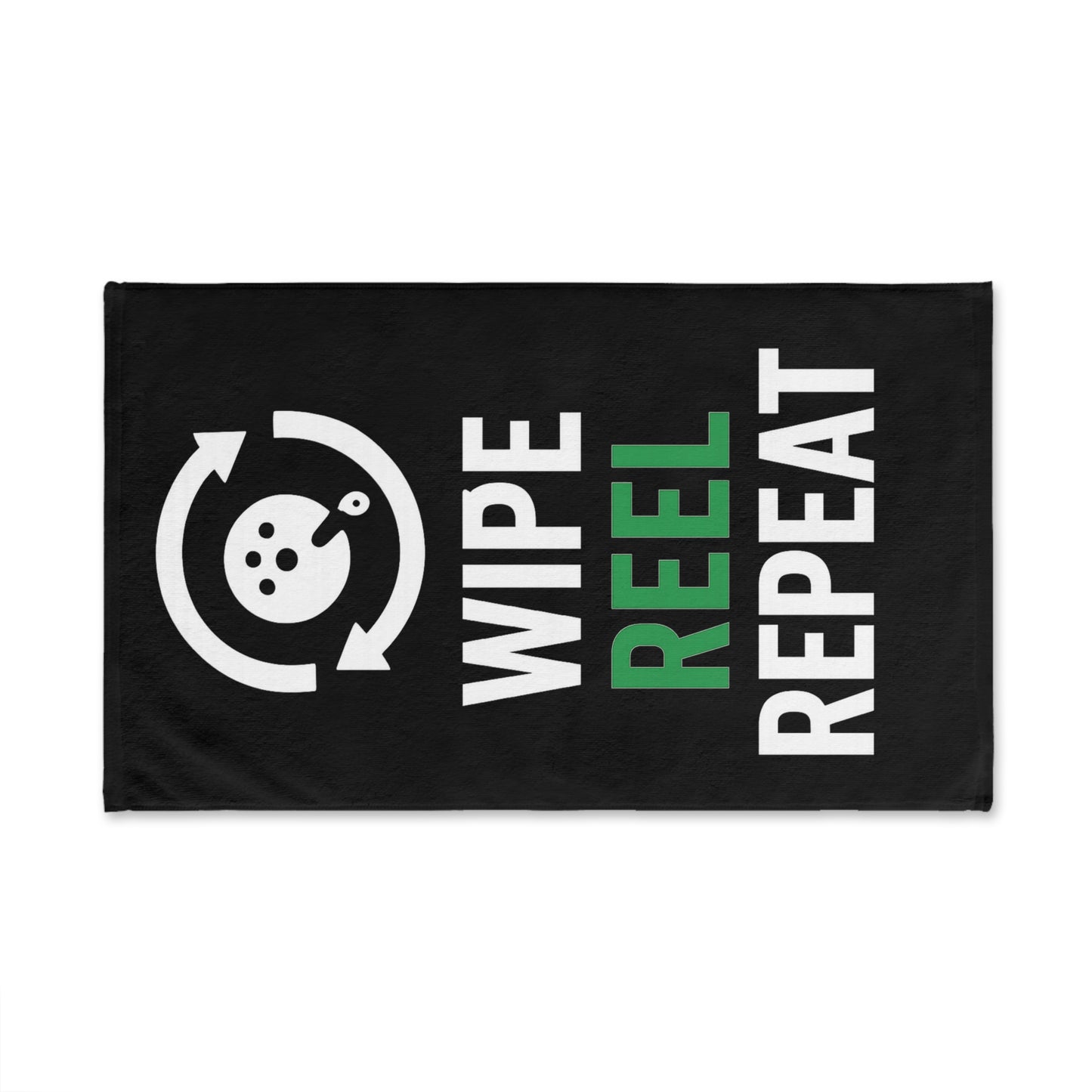 Wipe Reel Repeat Fishing Hand Towel
