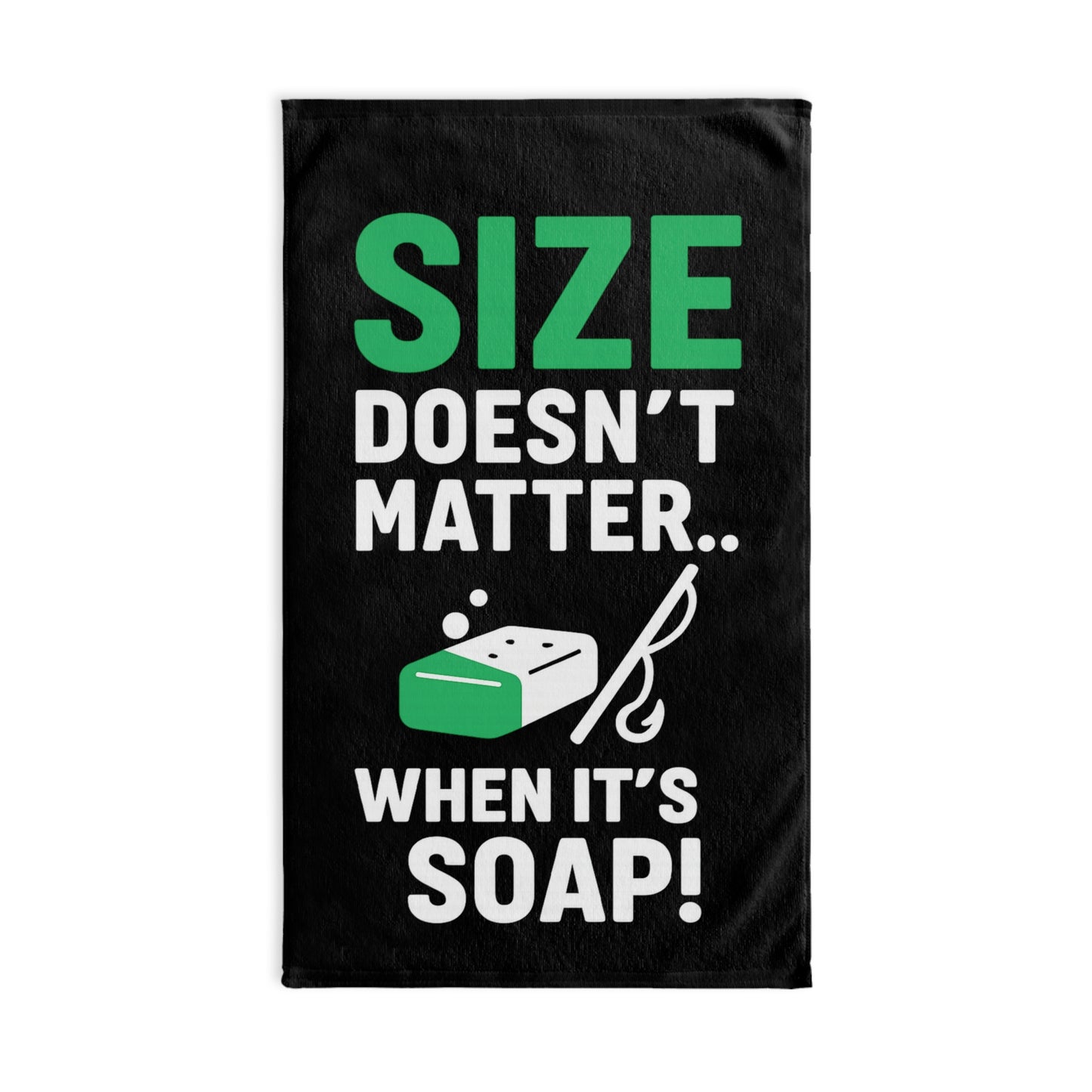 Size Doesn’t Matter Fishing Hand Towel