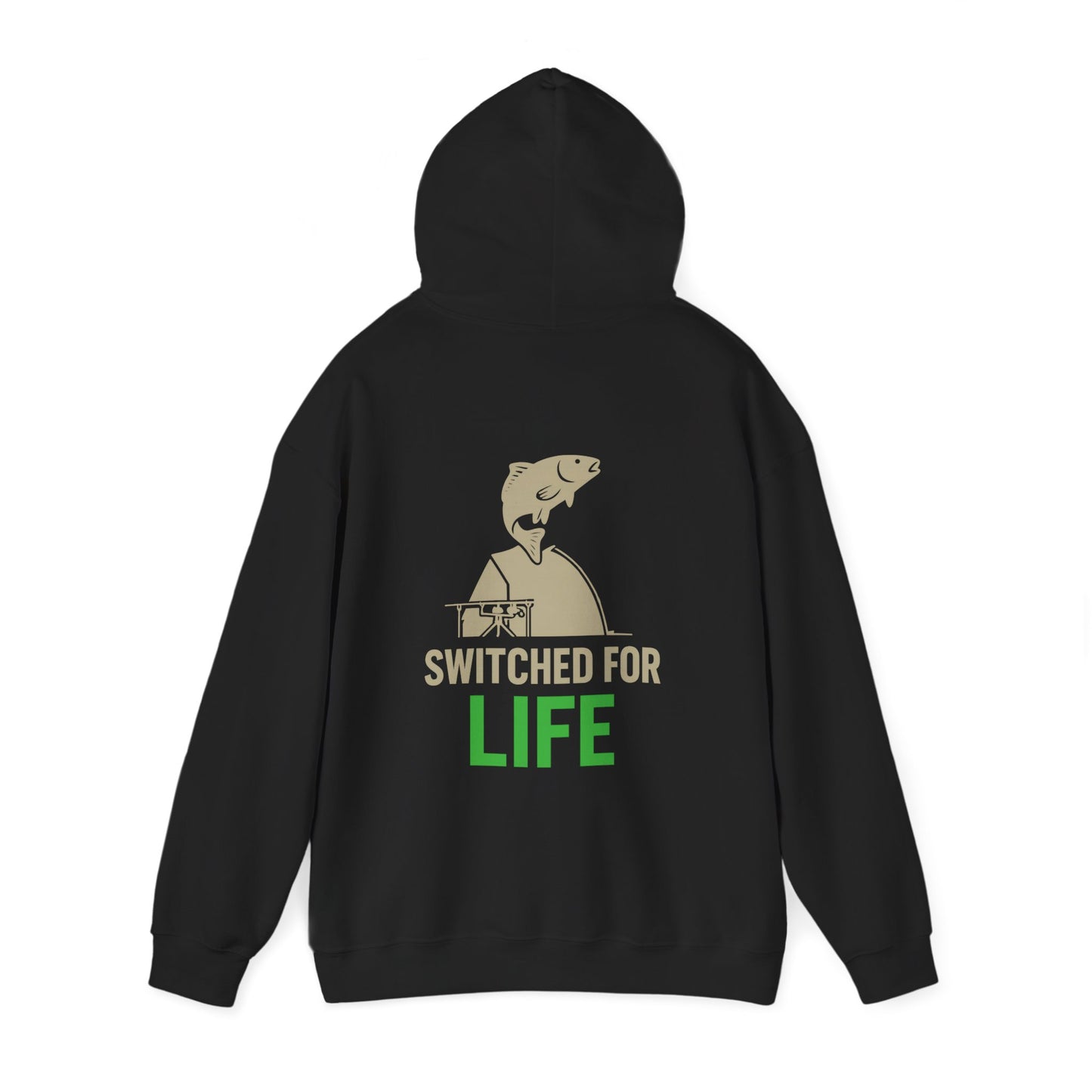 Carp Fishing Unisex Hoodie, Novelty Sweatshirt for Fishermen, Outdoor Adventure Apparel, Unique Gift for Anglers, Comfortable Fishing Wear