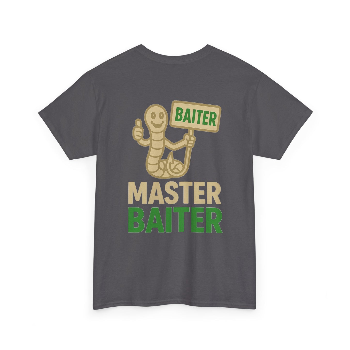 Fishing Humor Unisex Tee, Funny Fishing Gift, Angler T-Shirt, Master Baiter Shirt, Outdoor Dad Tee, Birthday Gift for Him