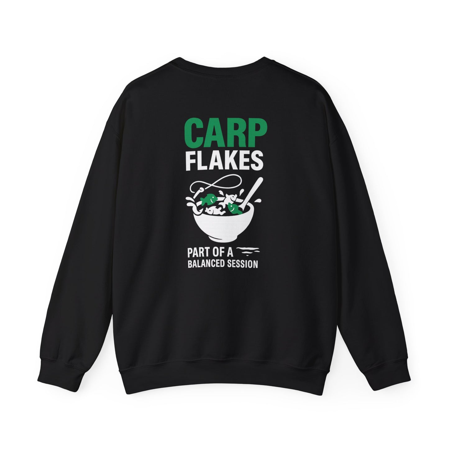 Carp Flakes Sweatshirt – Front & Back Design