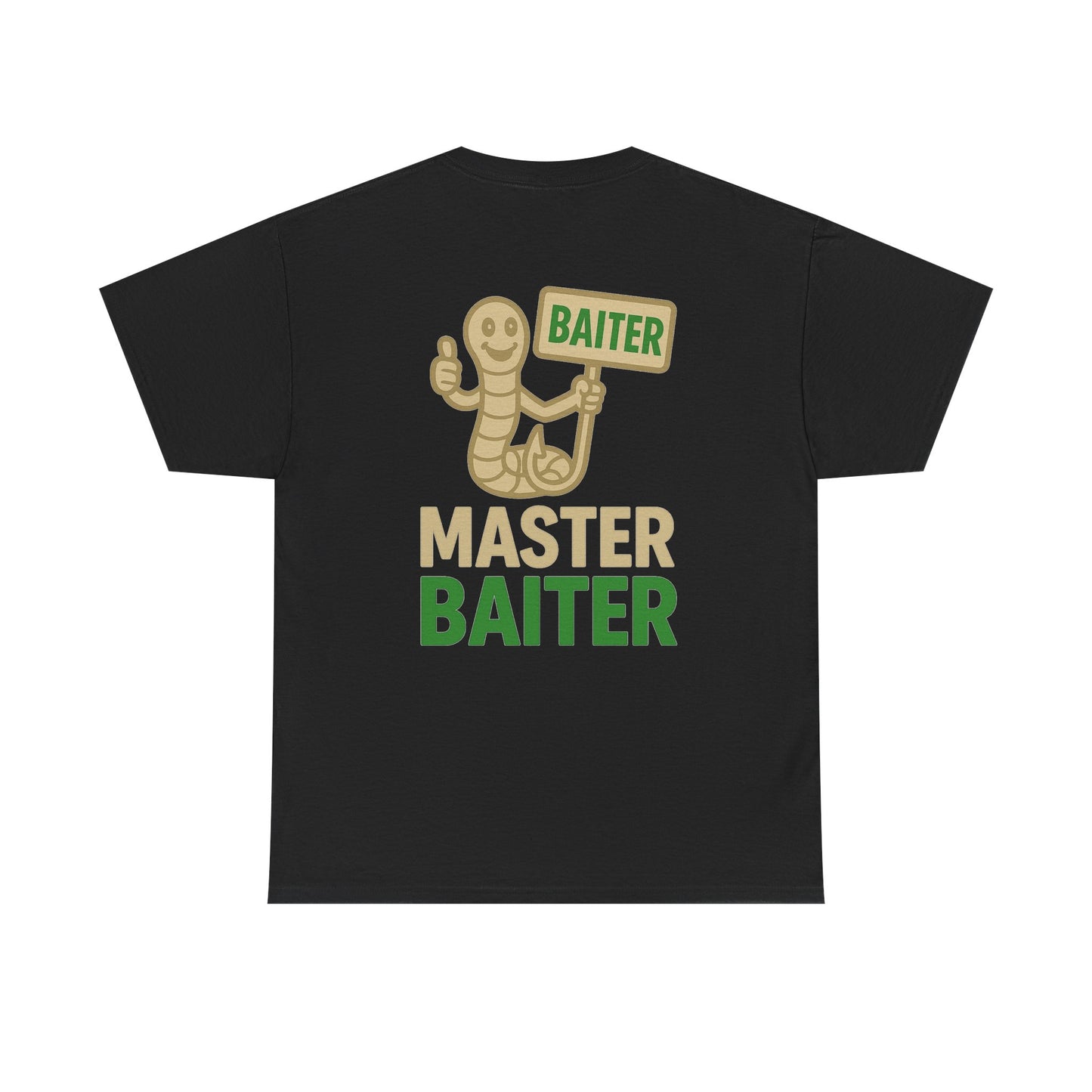 Fishing Humor Unisex Tee, Funny Fishing Gift, Angler T-Shirt, Master Baiter Shirt, Outdoor Dad Tee, Birthday Gift for Him