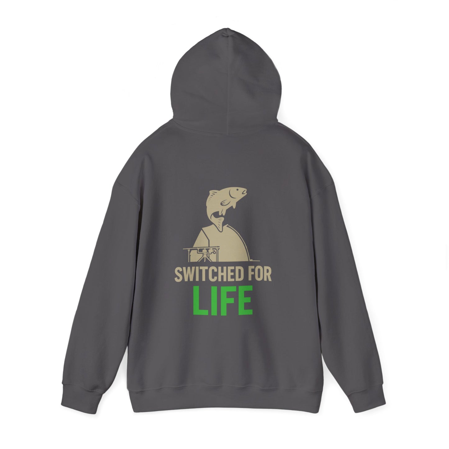 Carp Fishing Unisex Hoodie, Novelty Sweatshirt for Fishermen, Outdoor Adventure Apparel, Unique Gift for Anglers, Comfortable Fishing Wear