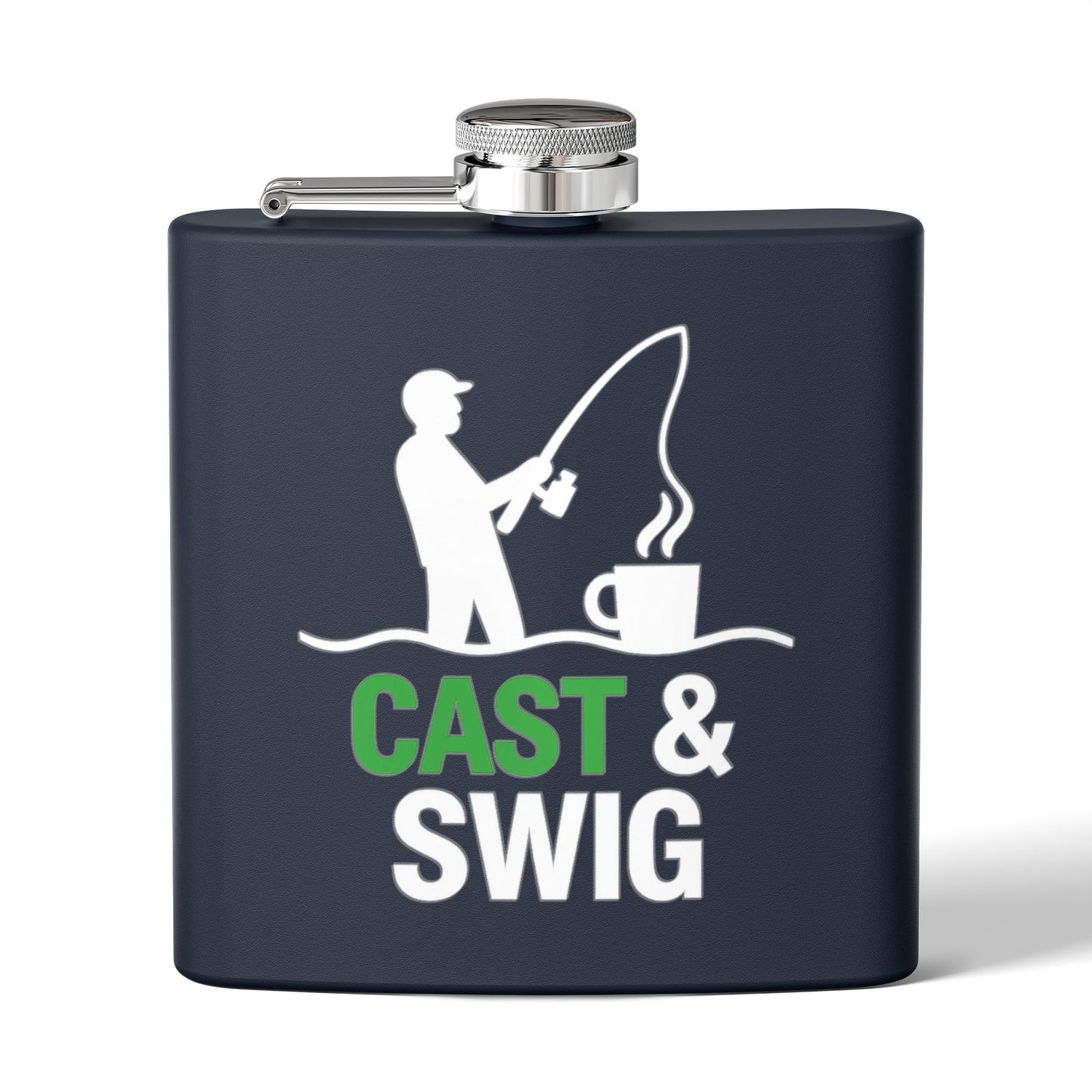 Cast a Swig Fishing Flask