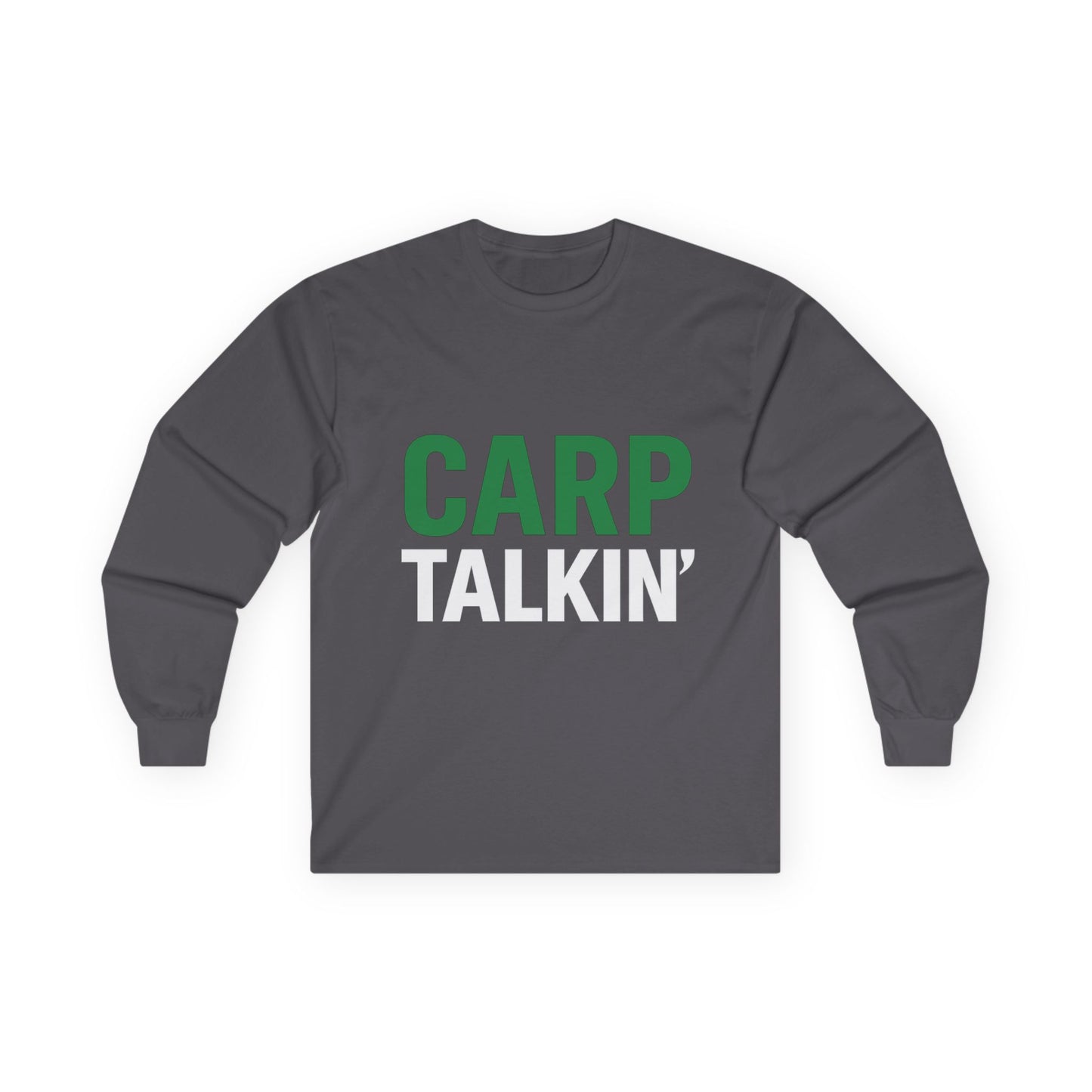 Carp Talking Long Sleeve Tee – Front & Back