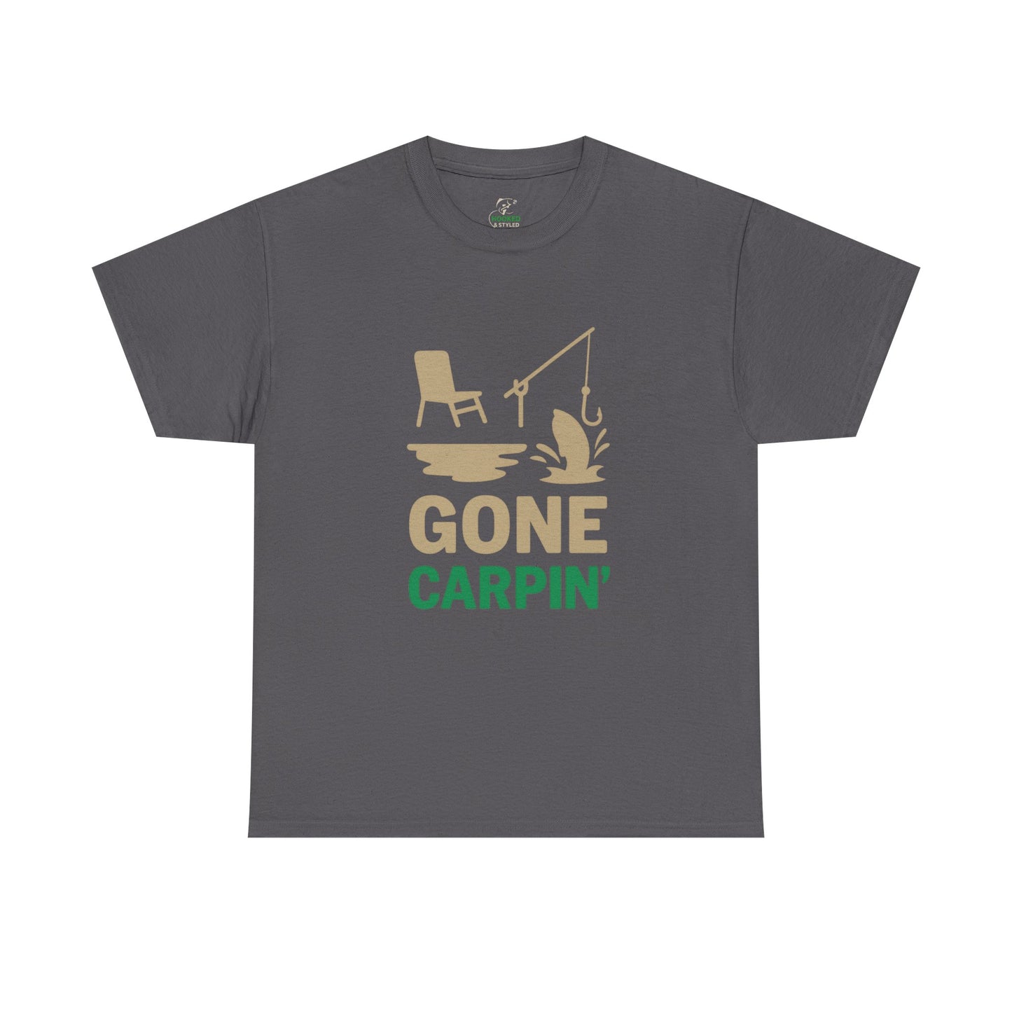 Gone Carp'in Fishing Tee, Unisex Fishing Shirt, Outdoor Adventure Apparel, Father's Day Gift, Weekend Getaway Outfit