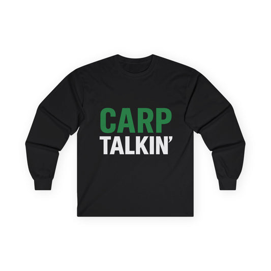 Carp Talking Long Sleeve Tee – Front & Back