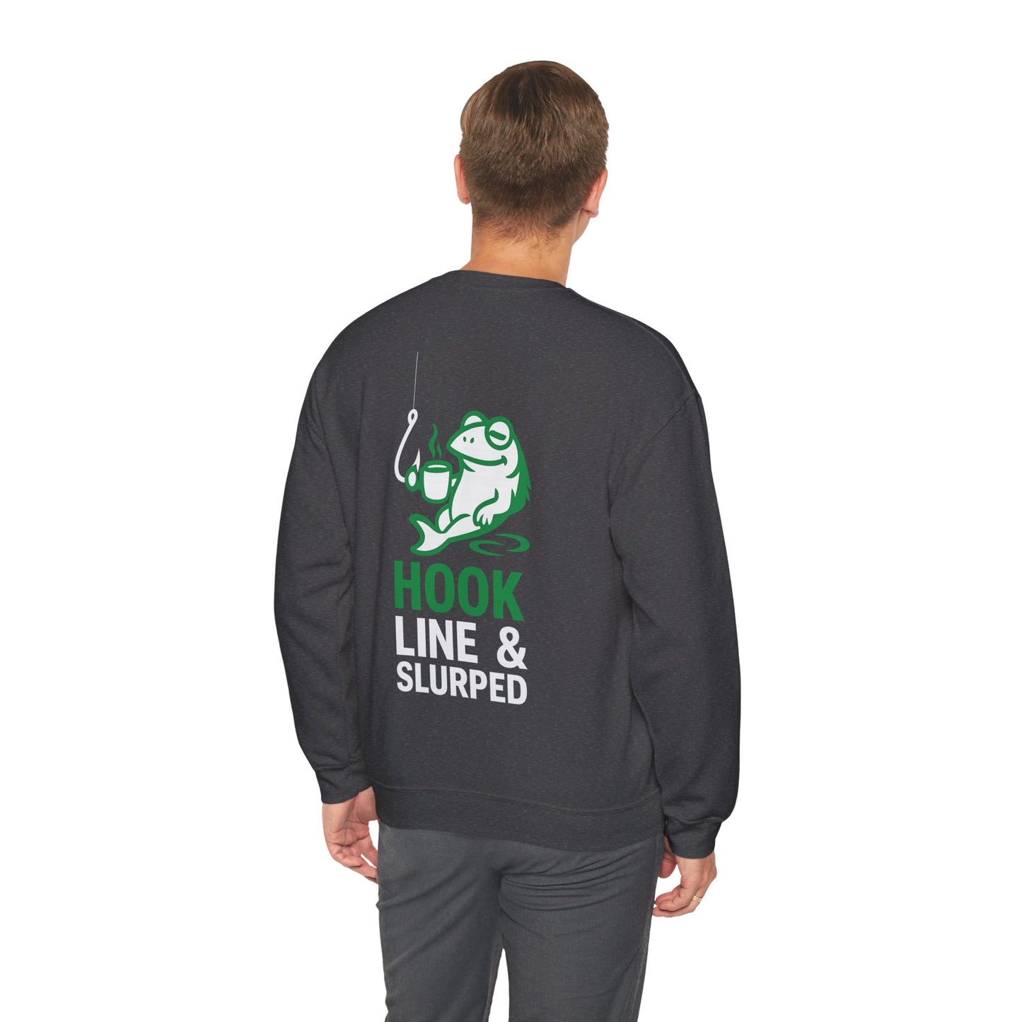 Hook Line & Slurped Jumper – Front & Back Design