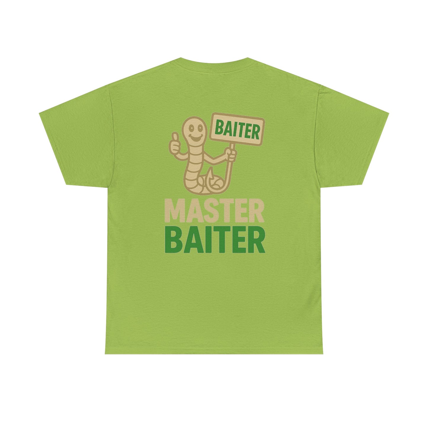 Fishing Humor Unisex Tee, Funny Fishing Gift, Angler T-Shirt, Master Baiter Shirt, Outdoor Dad Tee, Birthday Gift for Him