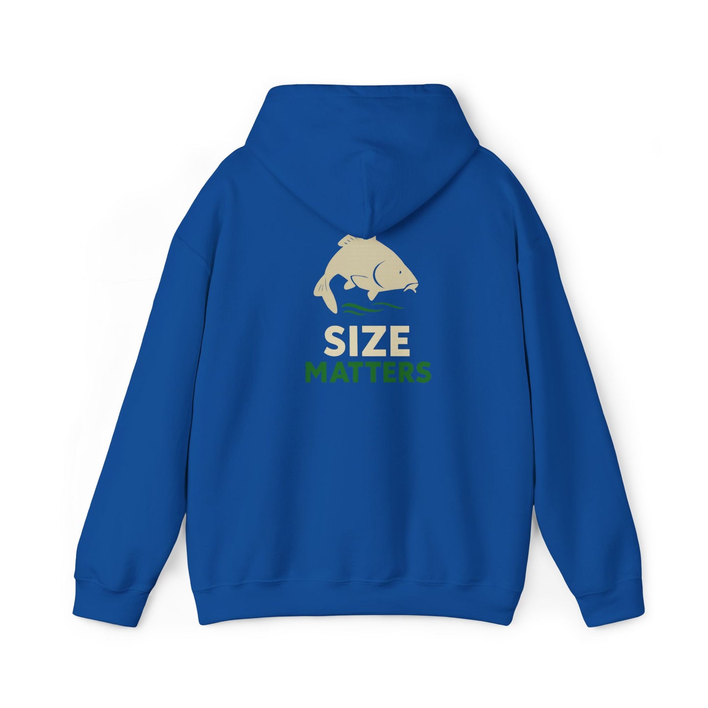 Fishing Dream Sweatshirt, Big Dream Hoodie, Size Matters Pullover, Casual Fishing Apparel, Unisex Hooded Sweatshirt