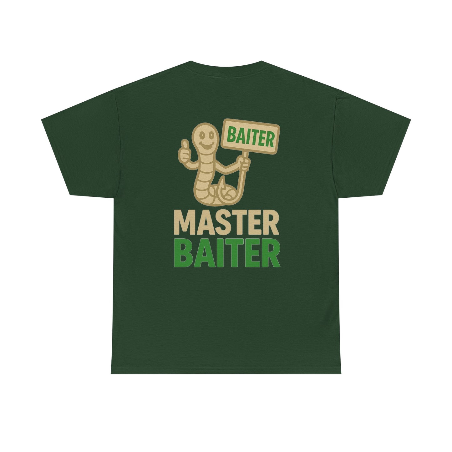 Fishing Humor Unisex Tee, Funny Fishing Gift, Angler T-Shirt, Master Baiter Shirt, Outdoor Dad Tee, Birthday Gift for Him