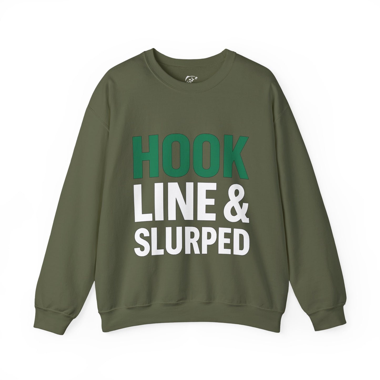 Hook Line & Slurped Jumper – Front & Back Design