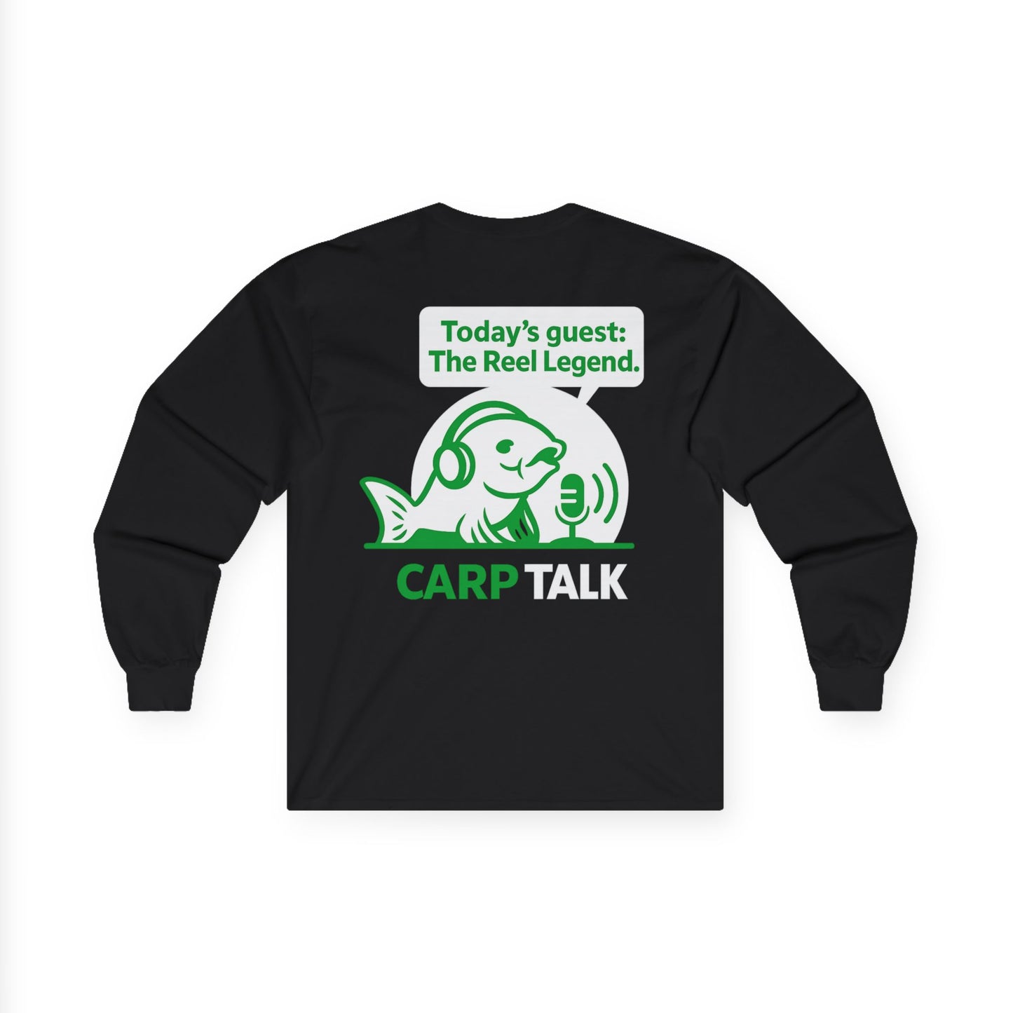 Carp Talking Long Sleeve Tee – Front & Back
