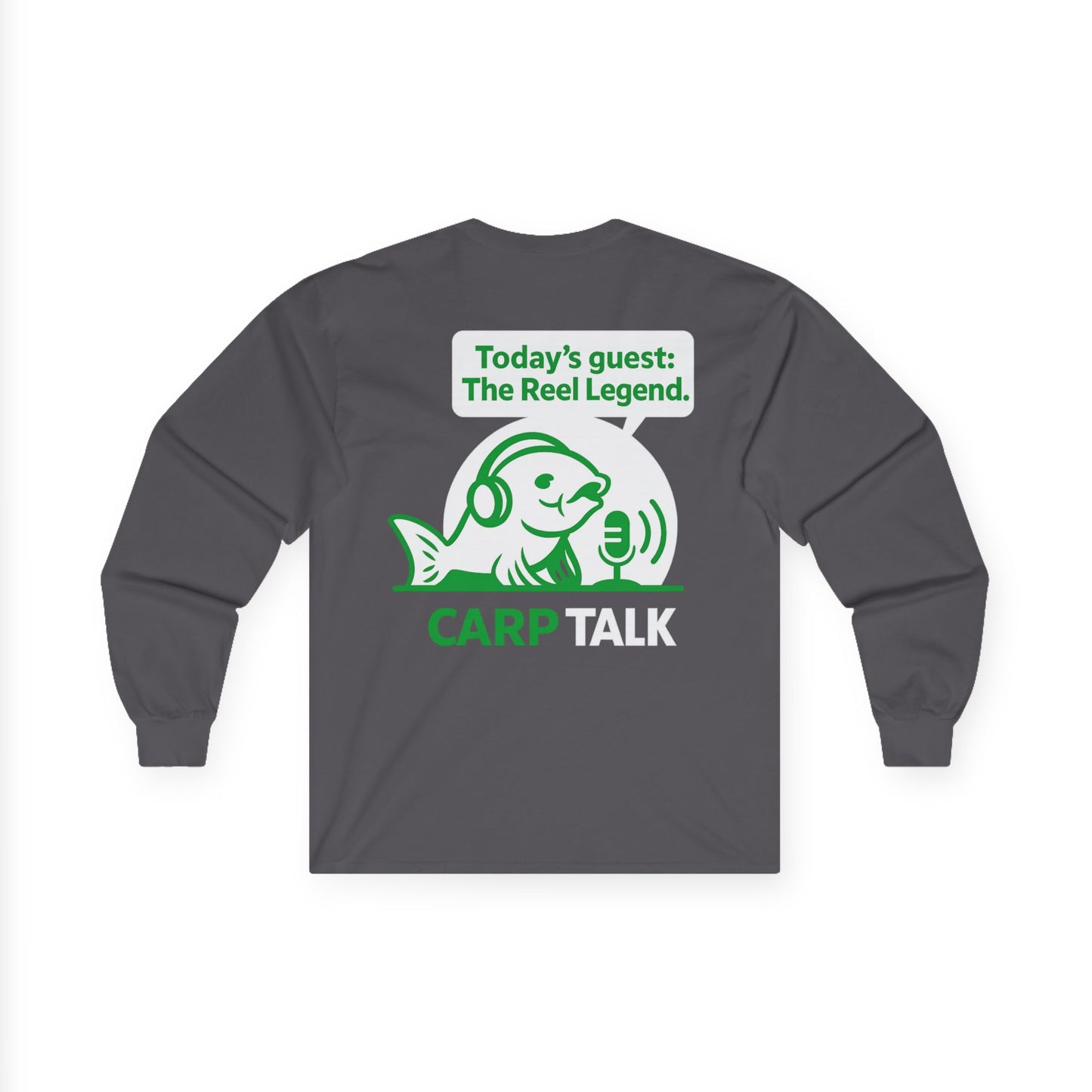 Carp Talking Long Sleeve Tee – Front & Back