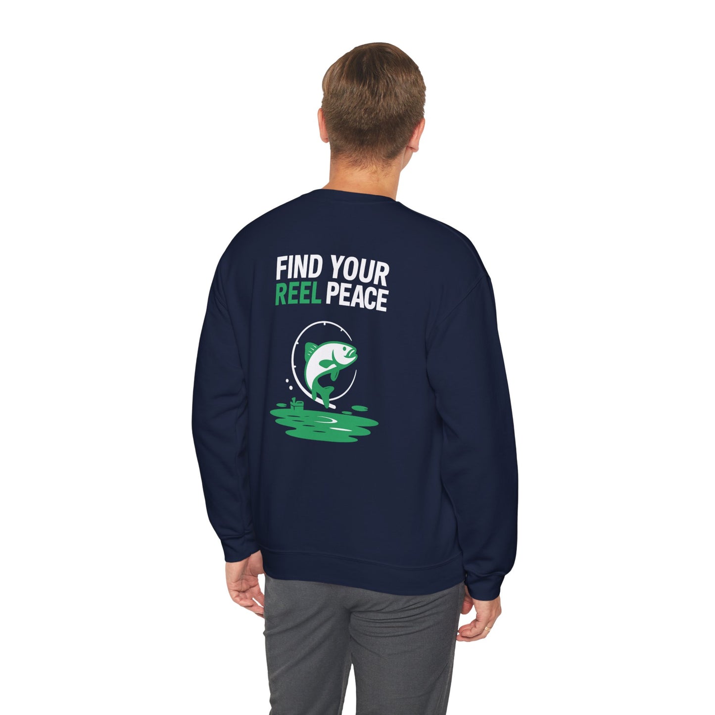 Reel Therapy Sweatshirt – Front & Back Design