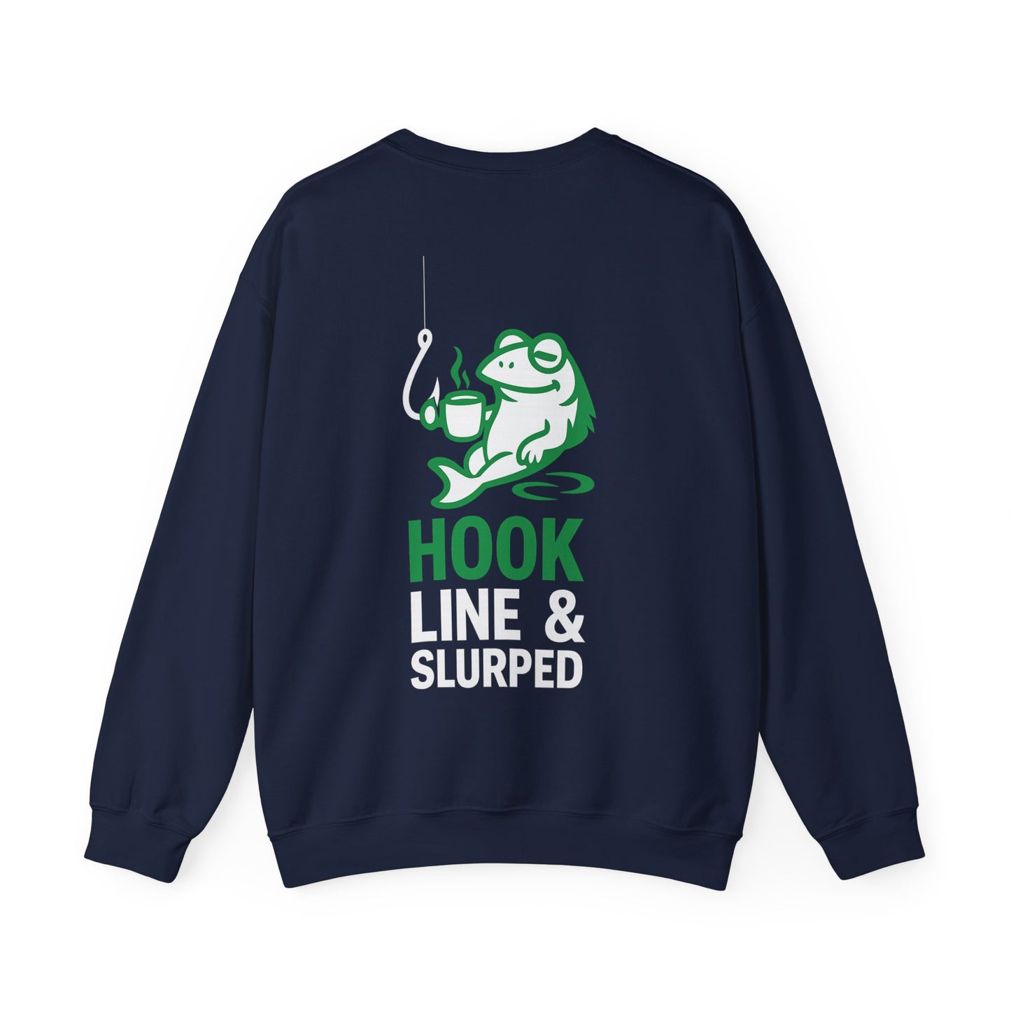 Hook Line & Slurped Jumper – Front & Back Design