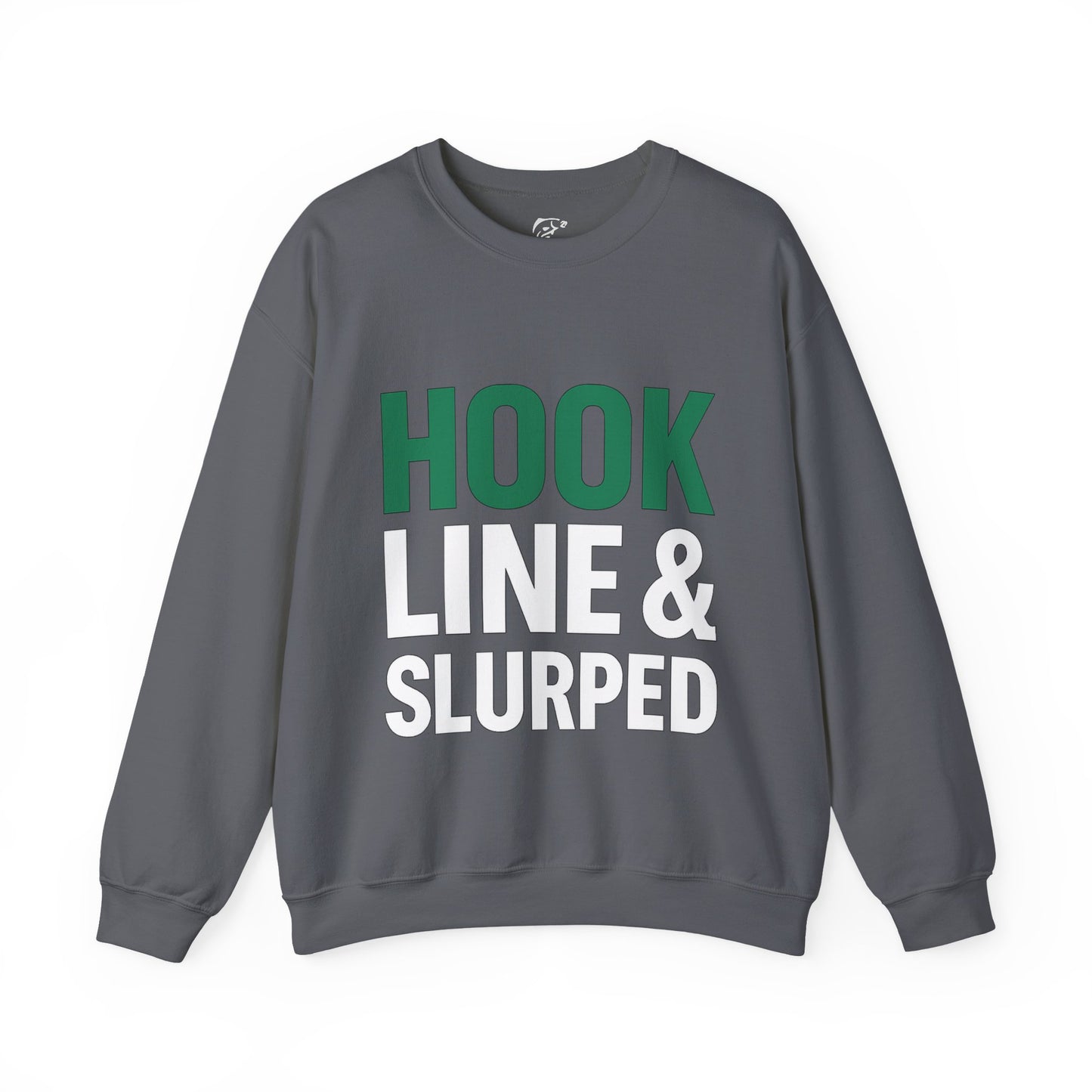 Hook Line & Slurped Jumper – Front & Back Design