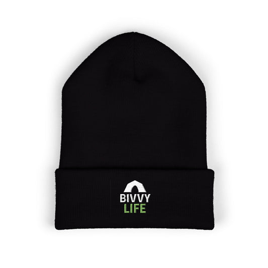 Classic Cuffed Beanie - Cozy Winter Essential, Outdoor Adventure Hat, Stylish Knit Cap for Bivy Life, Perfect Gift for Him/Her