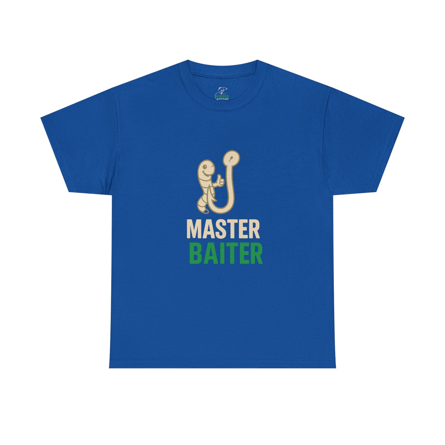 Fishing Humor Unisex Tee, Funny Fishing Gift, Angler T-Shirt, Master Baiter Shirt, Outdoor Dad Tee, Birthday Gift for Him