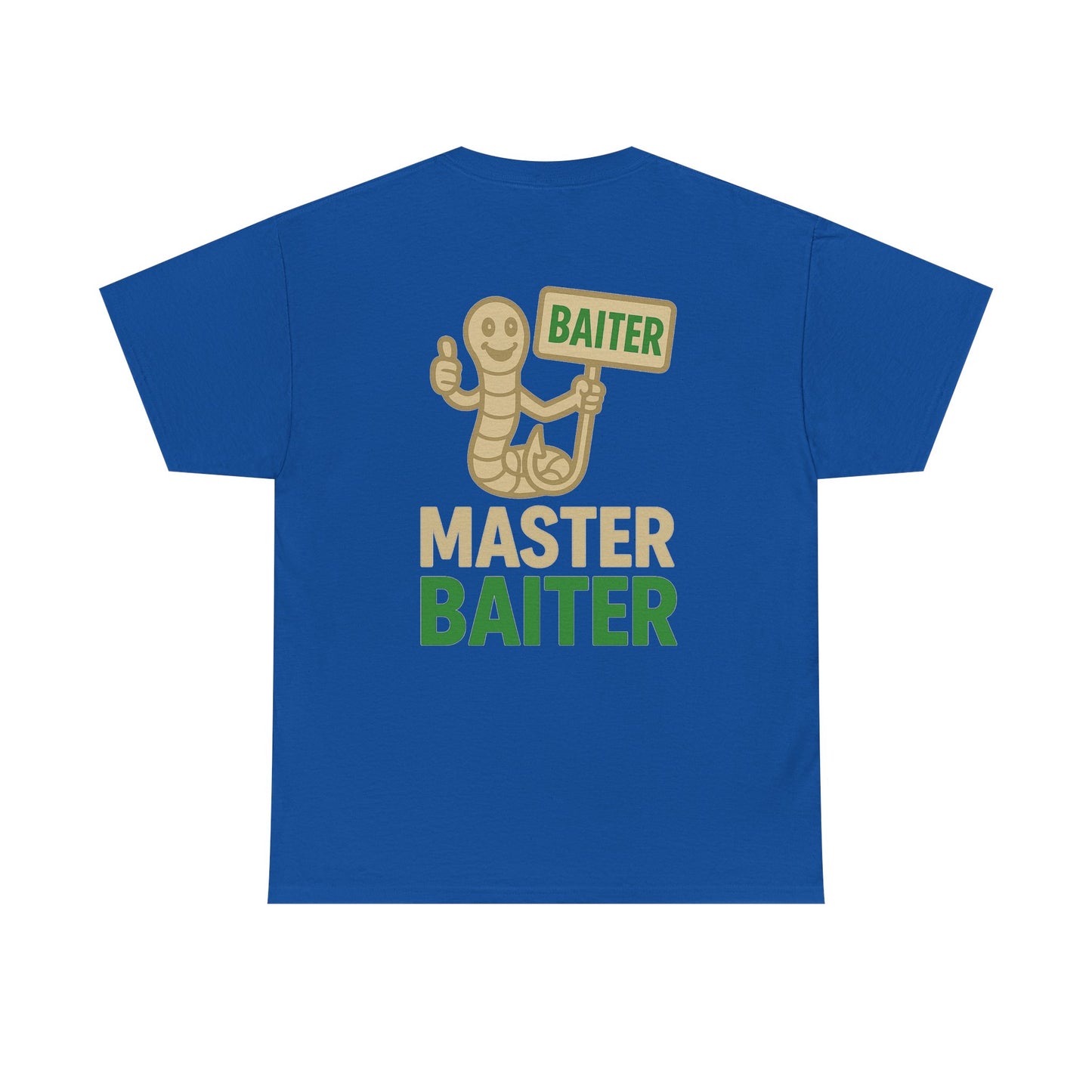 Fishing Humor Unisex Tee, Funny Fishing Gift, Angler T-Shirt, Master Baiter Shirt, Outdoor Dad Tee, Birthday Gift for Him