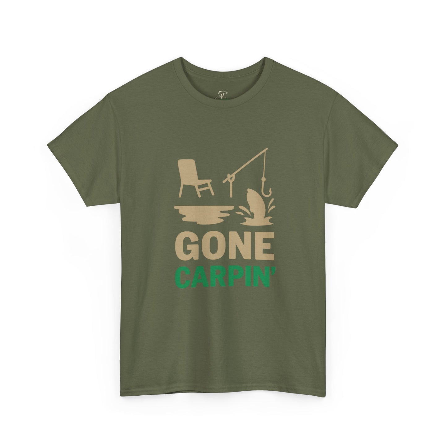 Gone Carp'in Fishing Tee, Unisex Fishing Shirt, Outdoor Adventure Apparel, Father's Day Gift, Weekend Getaway Outfit