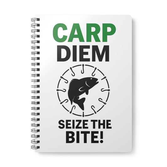 Carp Diem Fishing Logbook – Seize the Bite!