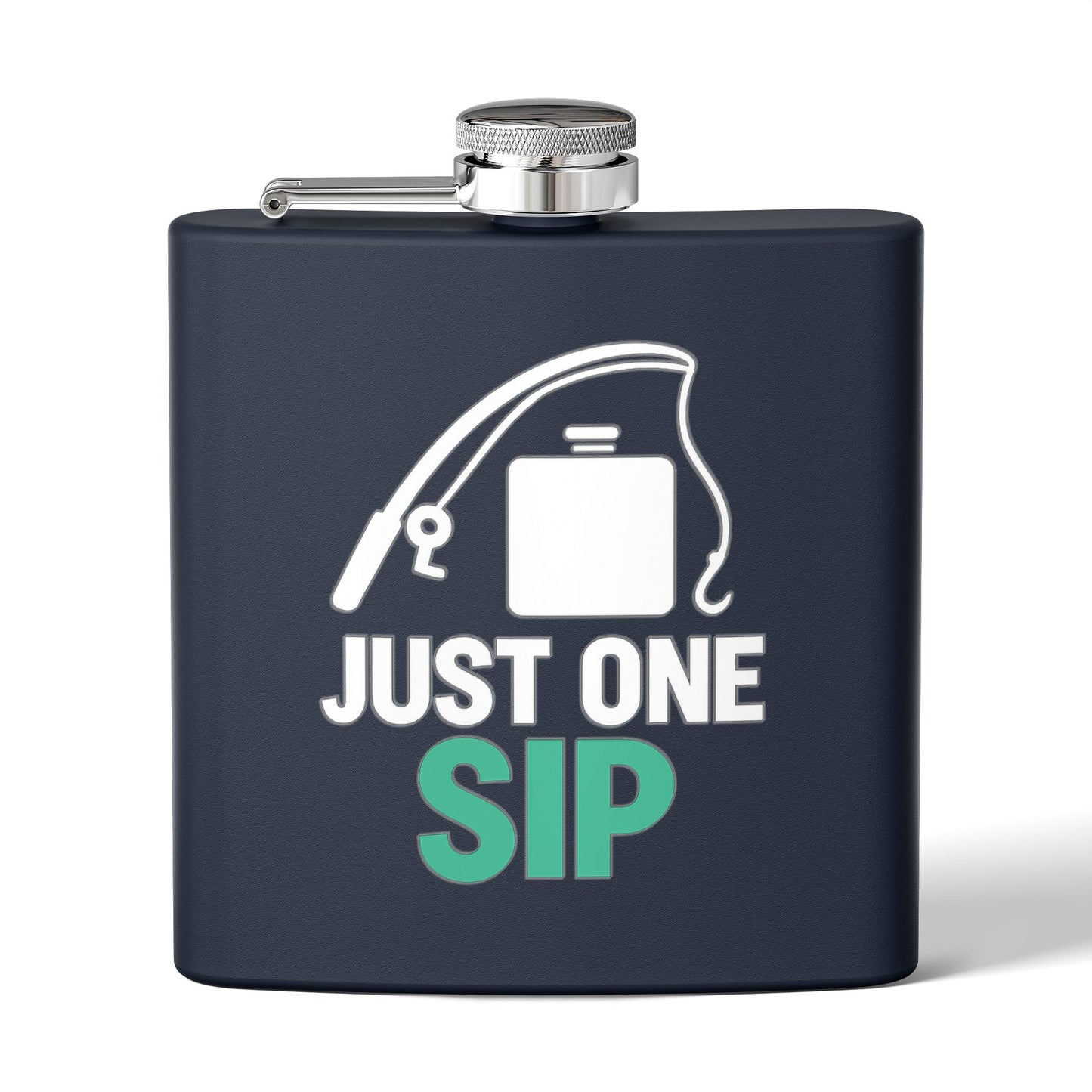 Just One Sip Fishing Flask