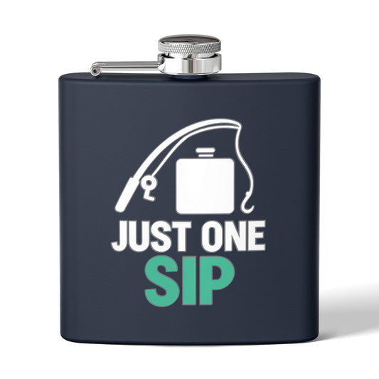 Just One Sip Fishing Flask