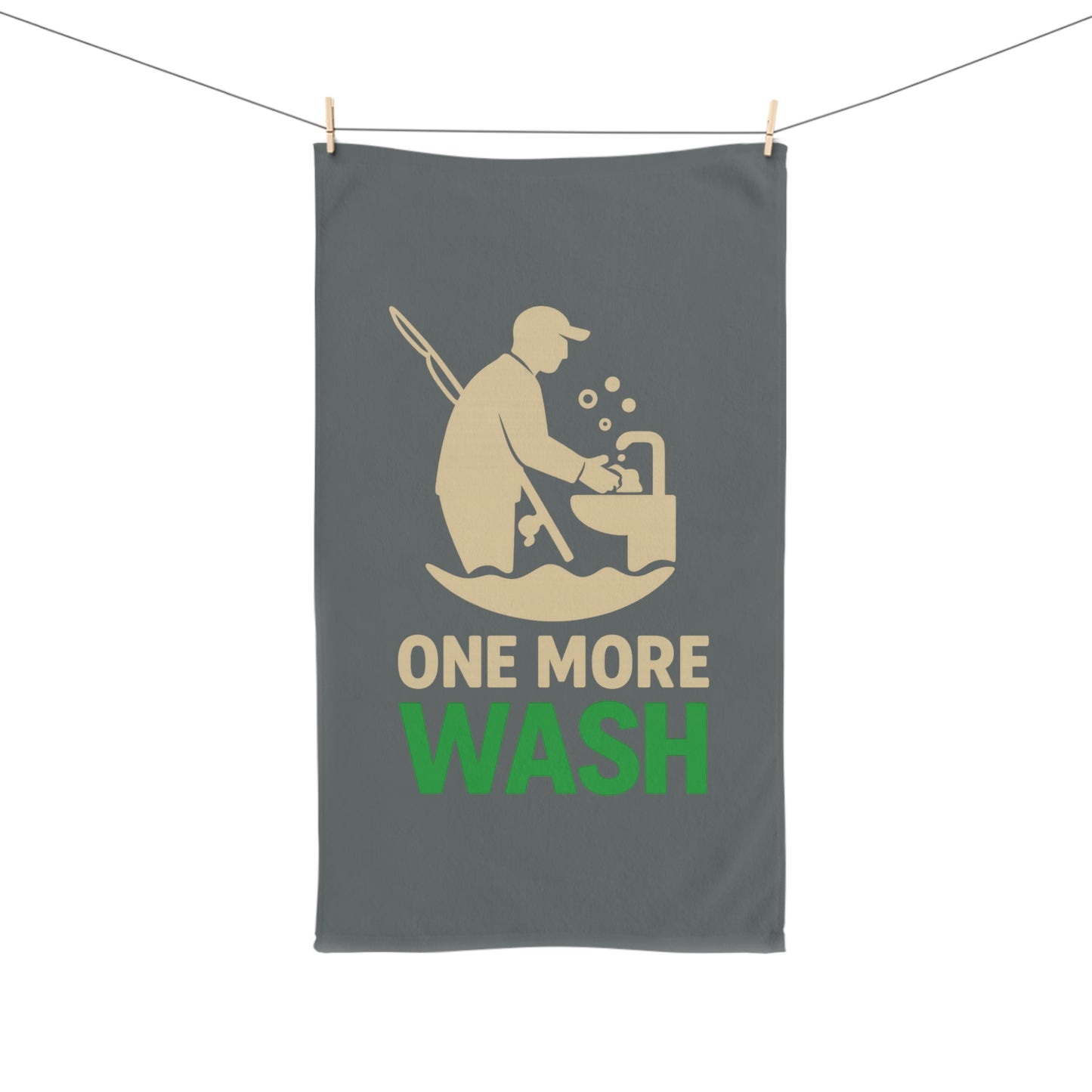 Fishing Hand Towel - Perfect for Anglers, Outdoor Enthusiasts, Gifts for Fishermen, Kitchen, Home Decor