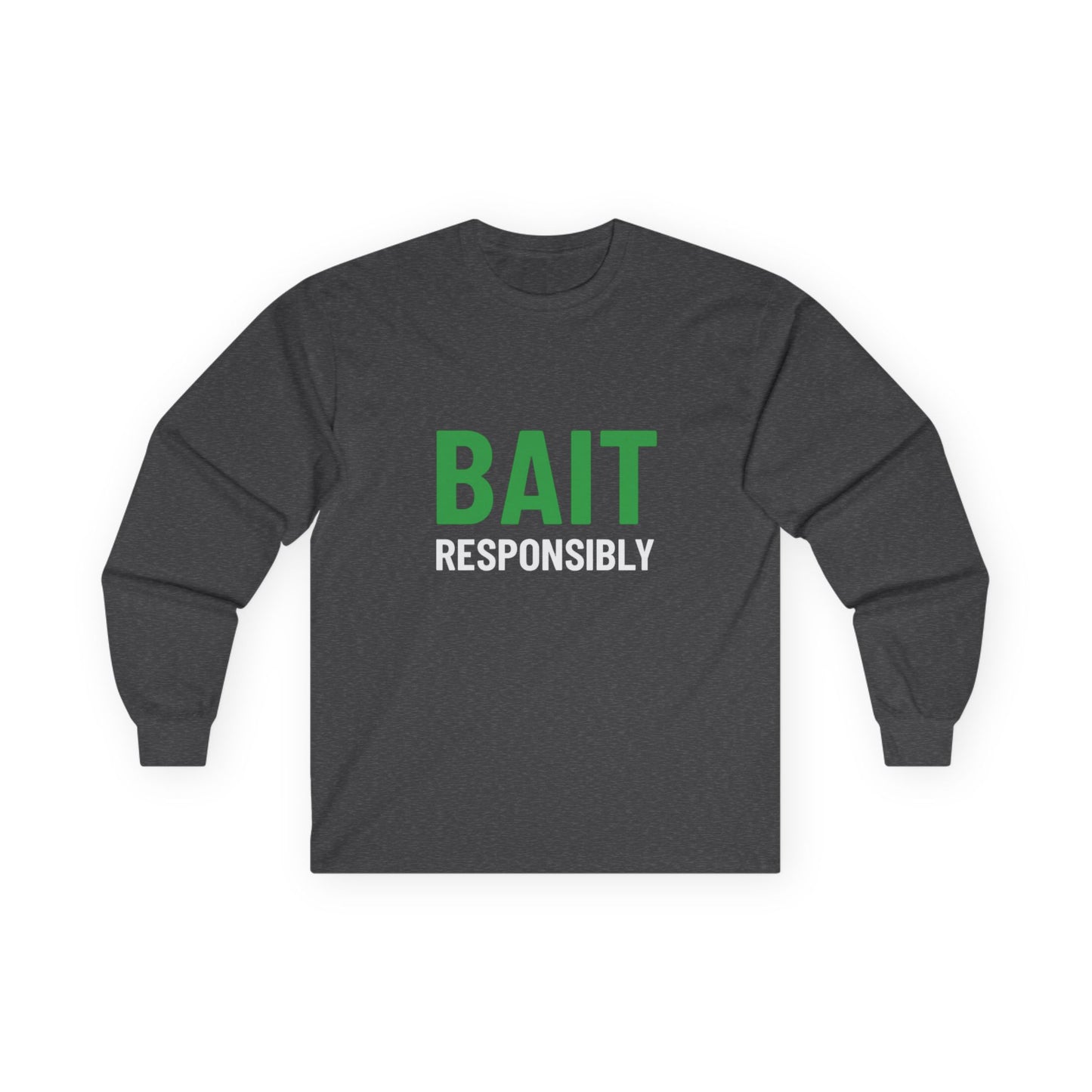 Bait Responsibility Long Sleeve Tee – Front & Back