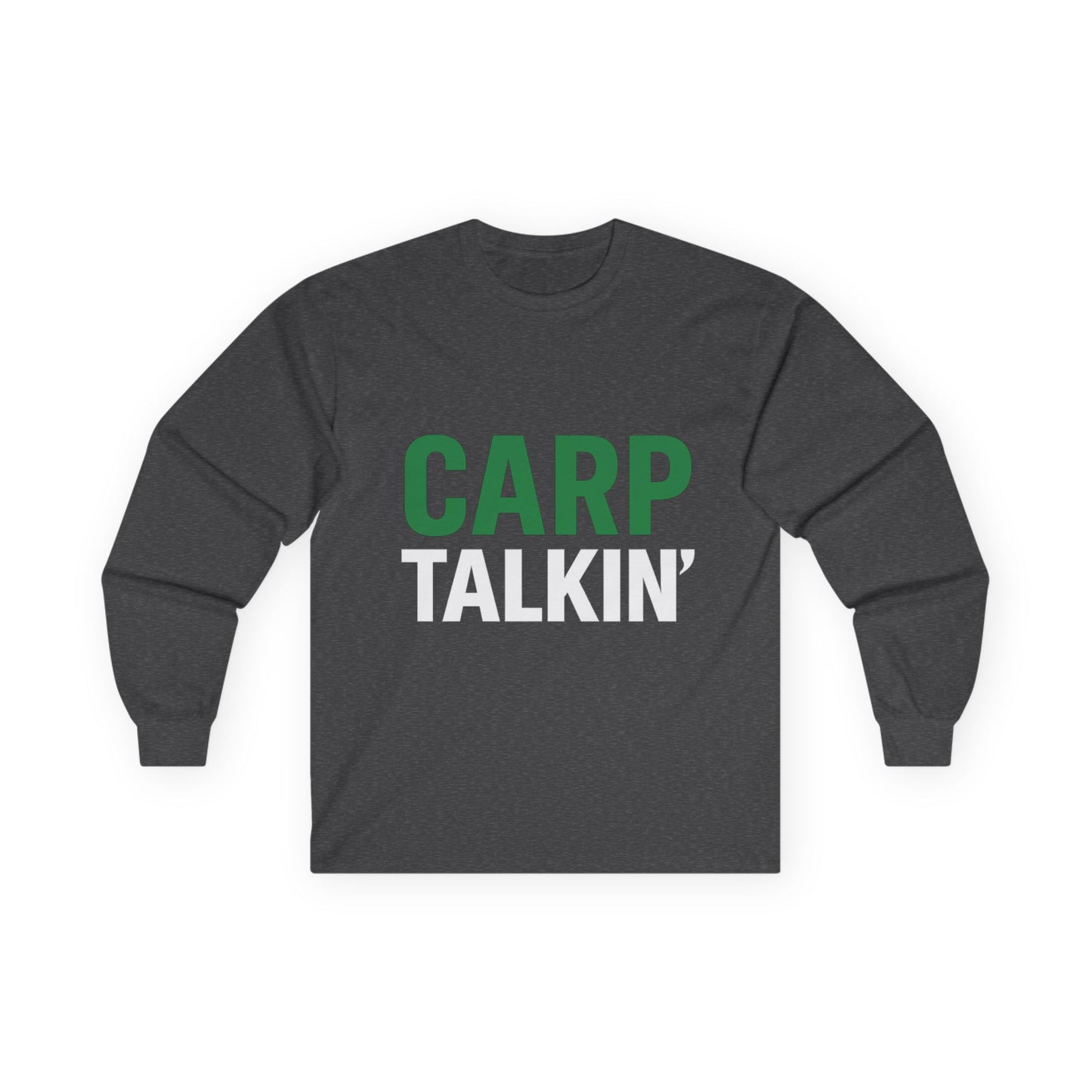 Carp Talking Long Sleeve Tee – Front & Back