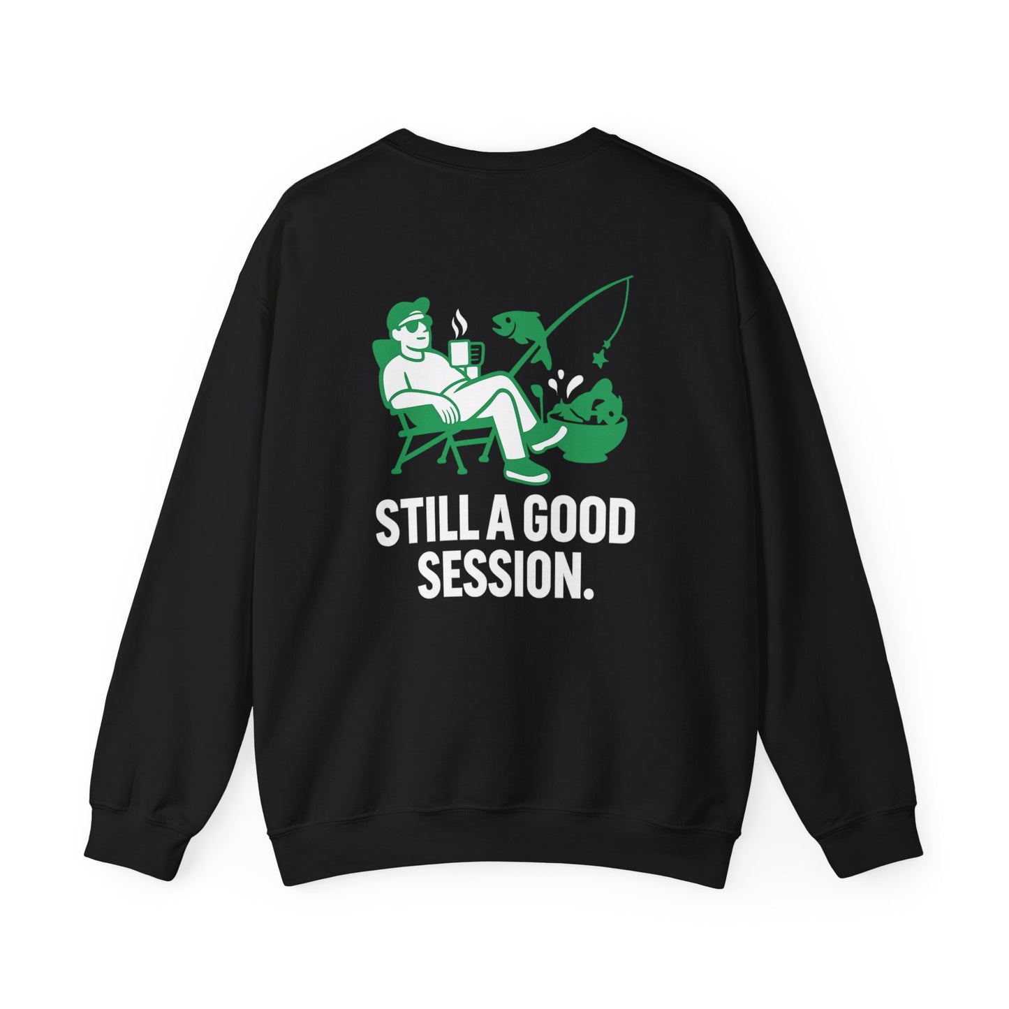 No Bite Just Vibes Sweatshirt – Front & Back